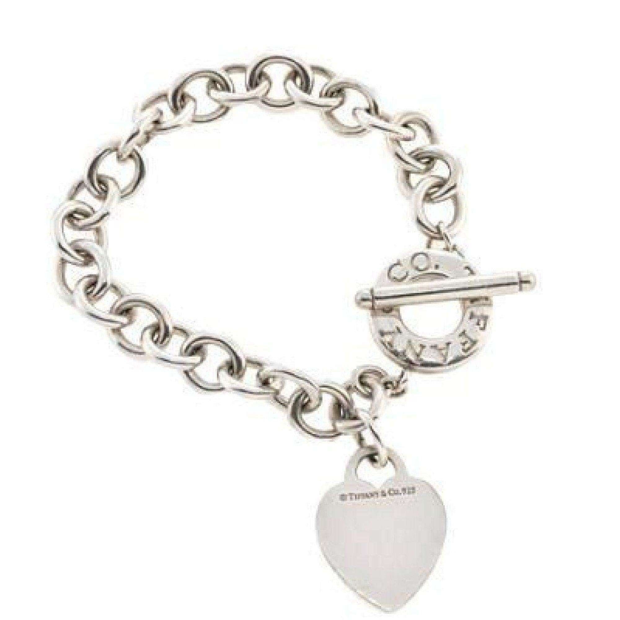 Tiffany & Co. Heart Tag Charm Bracelet