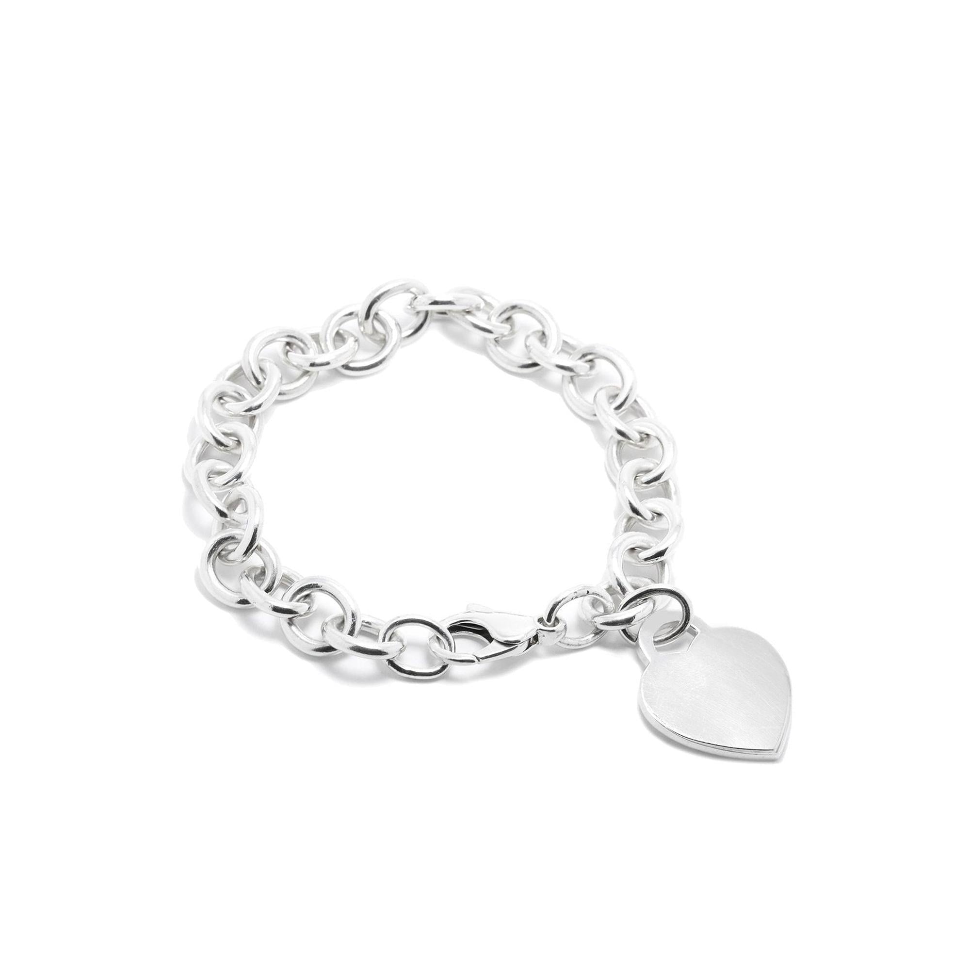 Tiffany & Co. Heart Tag Charm Bracelet