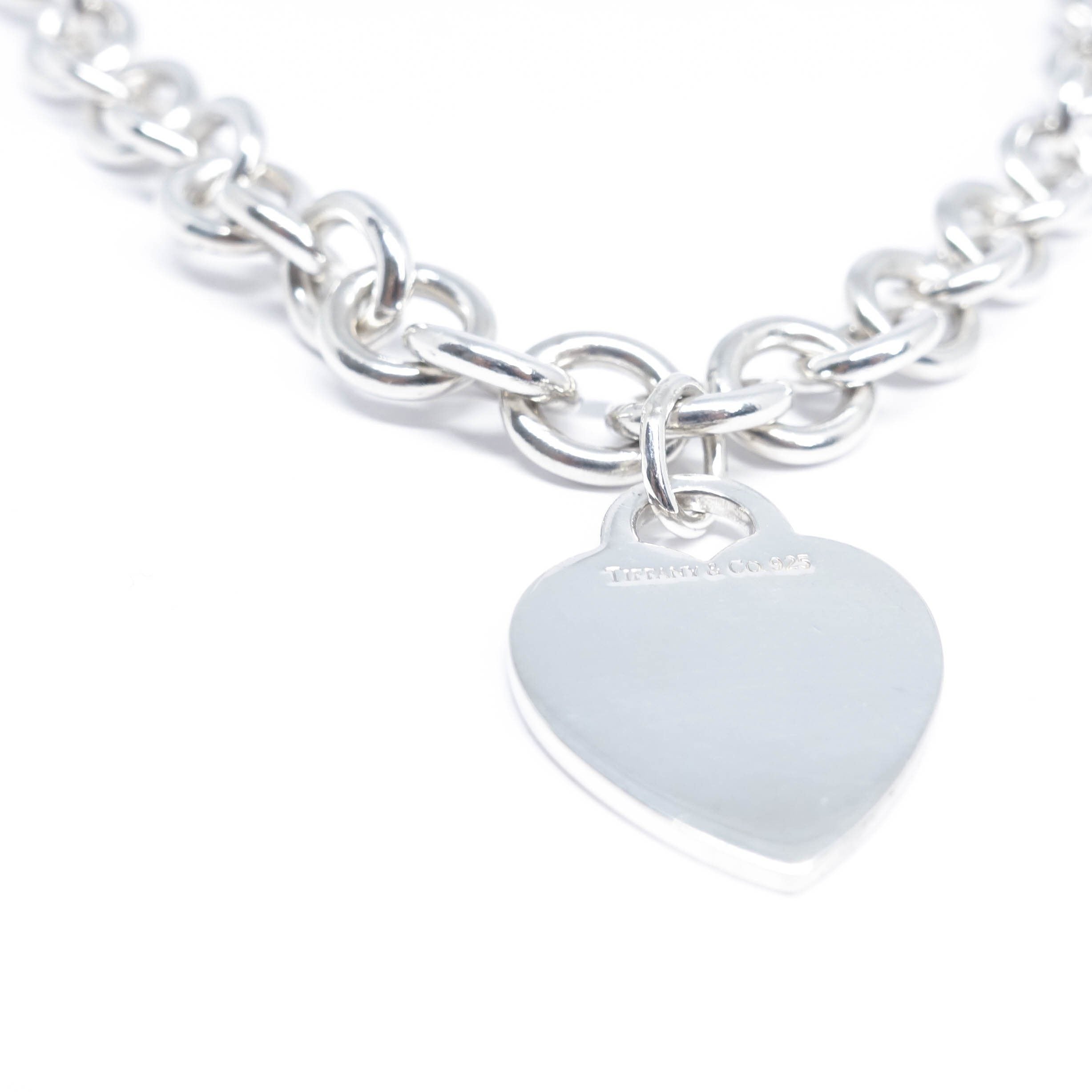 Tiffany & Co. Heart Tag Charm Necklace
