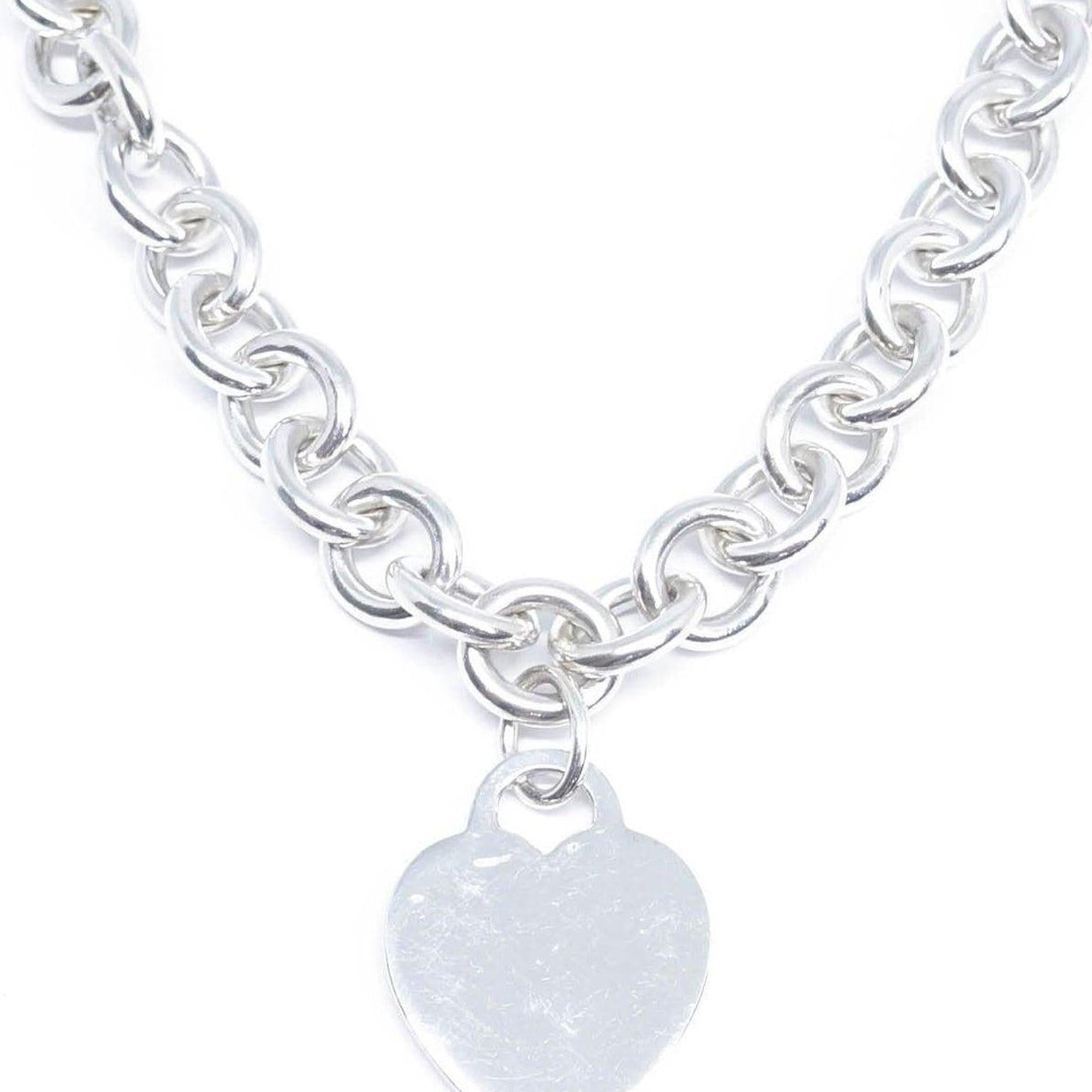 Tiffany & Co. Heart Tag Charm Necklace