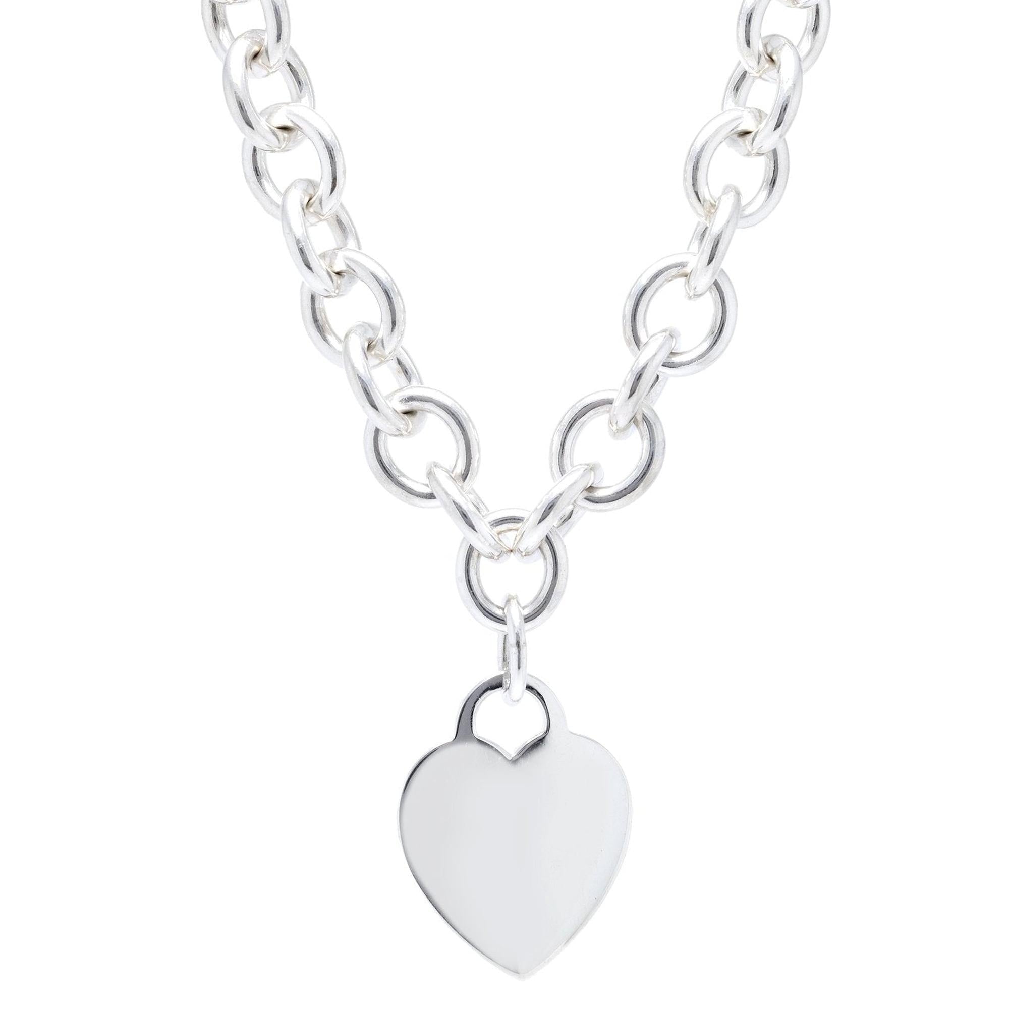 Tiffany & Co. Heart Tag Necklace