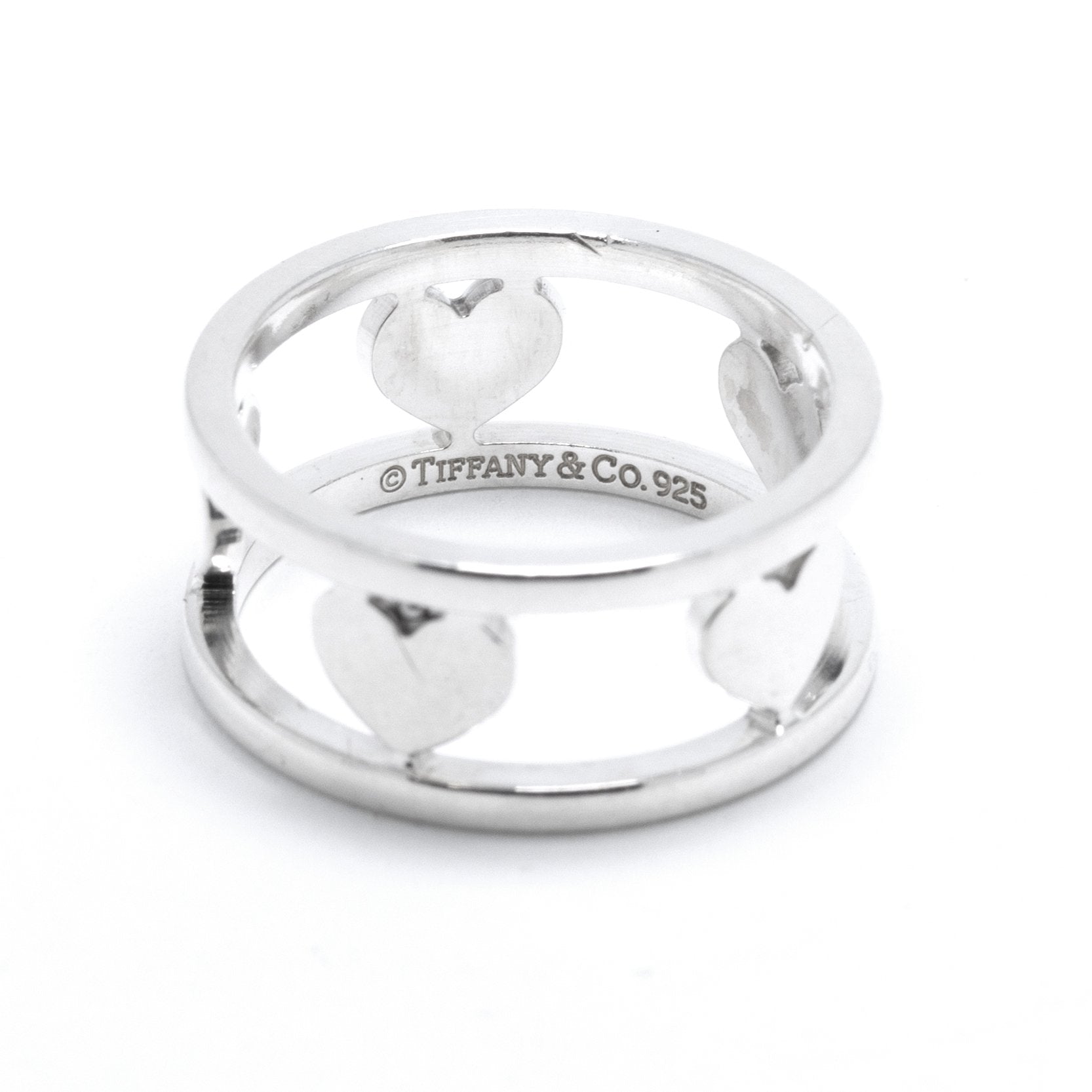 Tiffany & Co. Hearts Open Band Ring