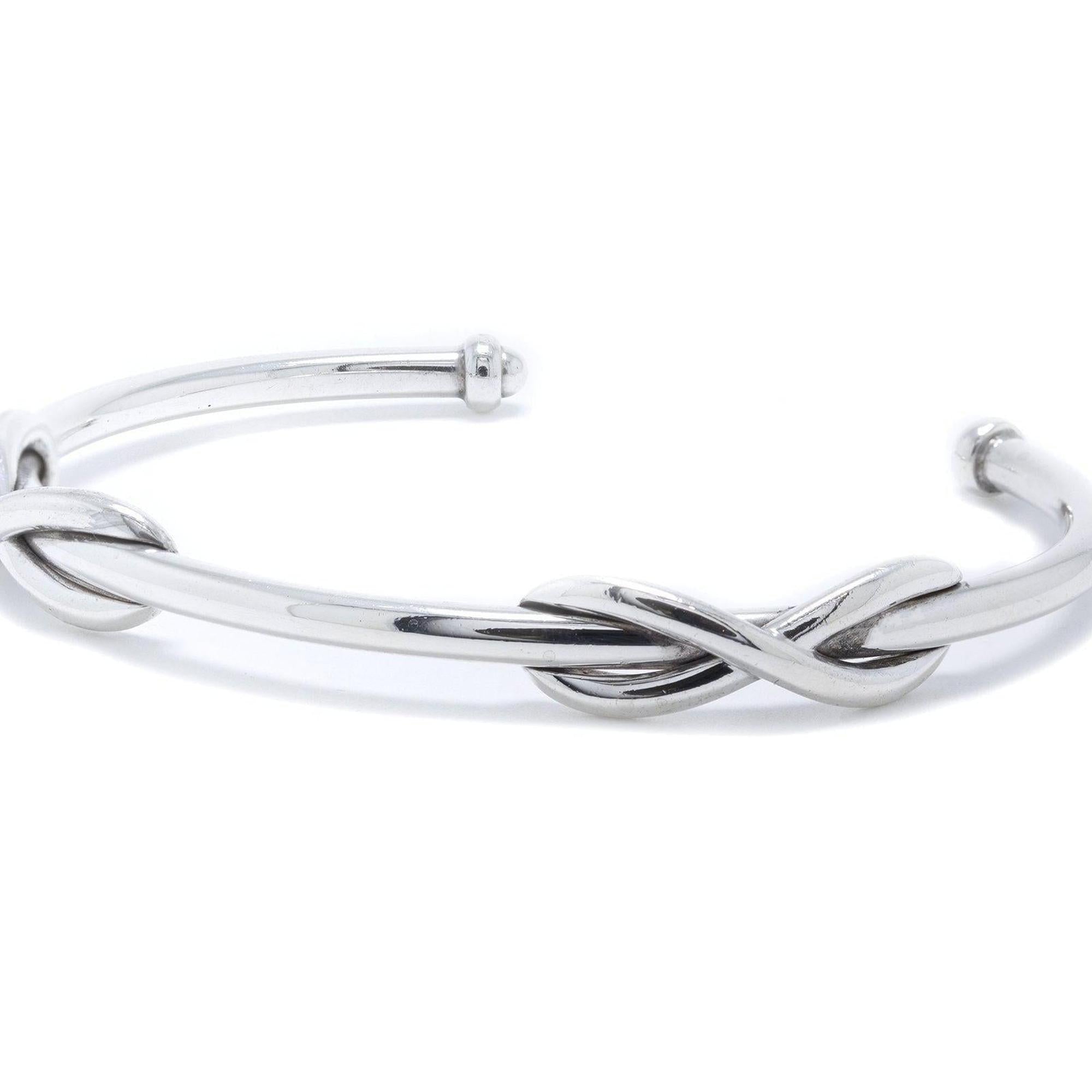Tiffany & Co. Infinity Double Cuff Bracelet