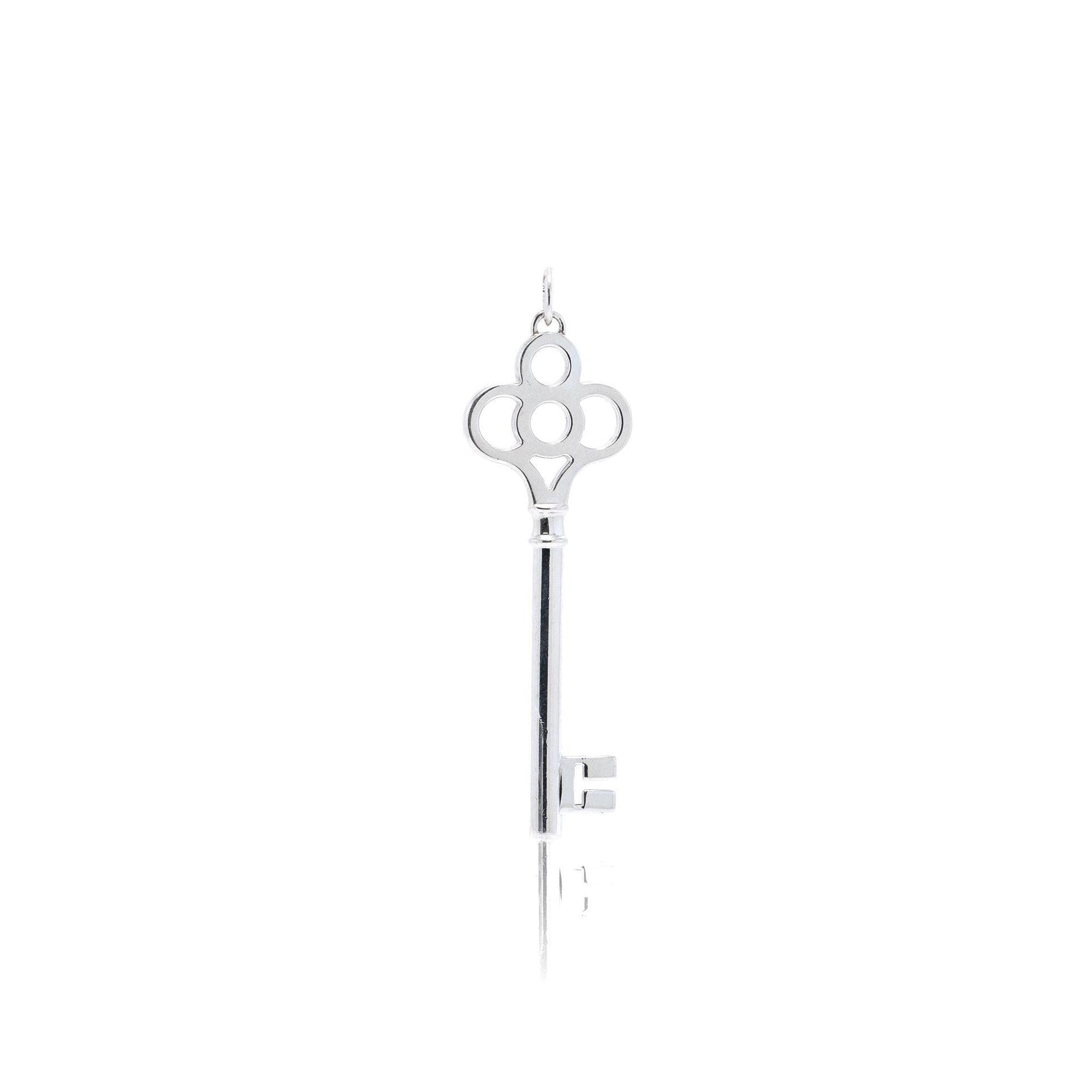 Tiffany & Co. Large Crown Key Pendant
