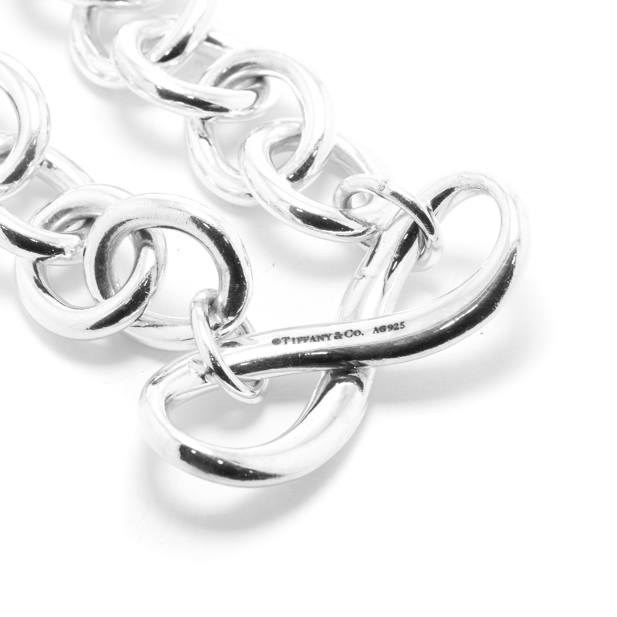 Tiffany & Co. Large Infinity Link Bracelet