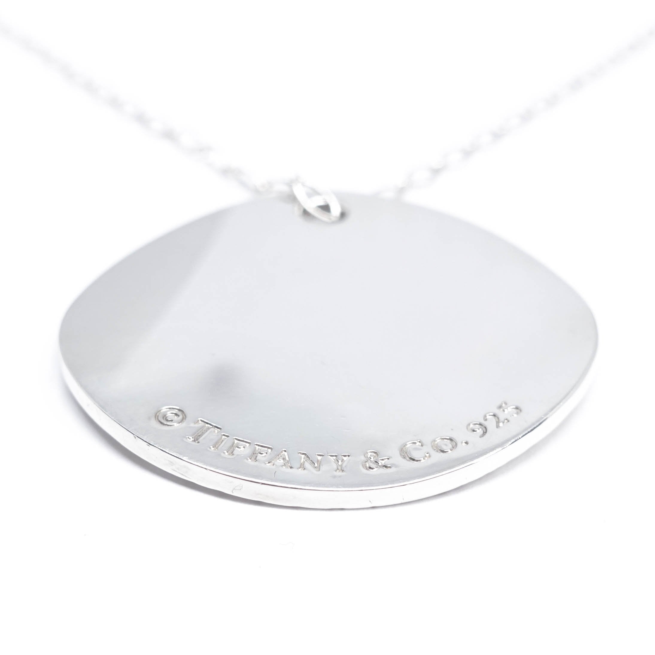 Tiffany & Co. Large Notes Round Pendant Necklace