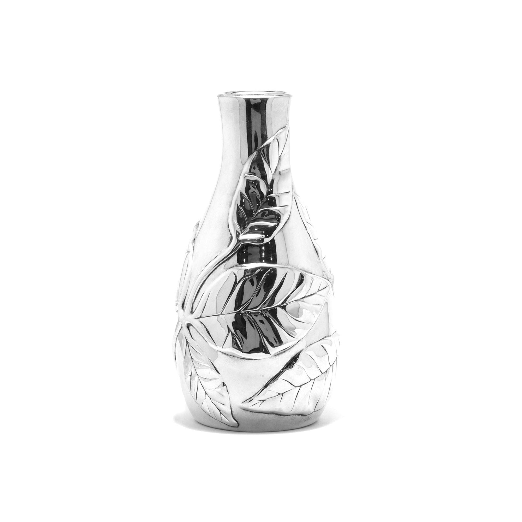 Tiffany & Co. Louis Comfort Art Nouveau Sterling Silver Vase