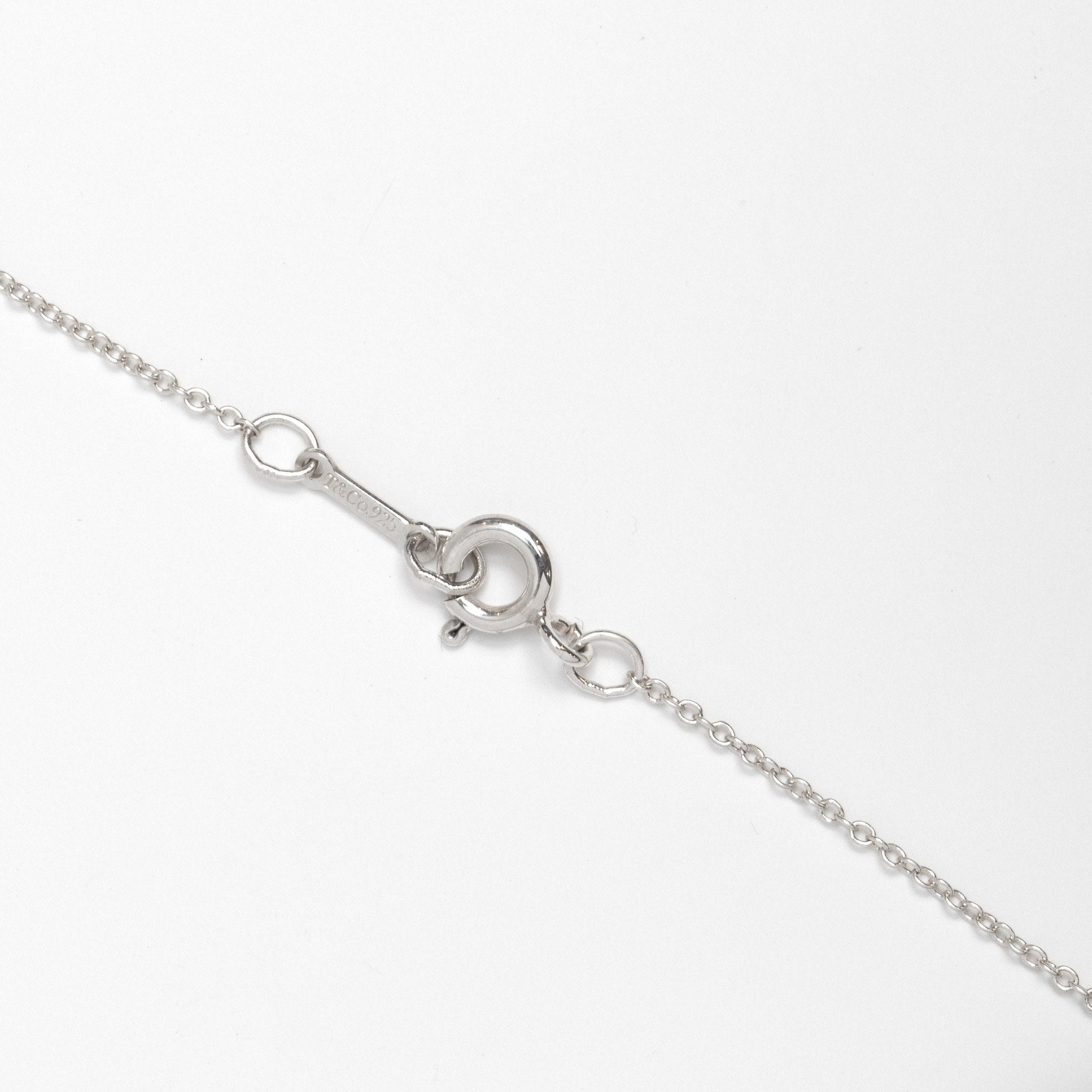 Tiffany & Co. Love Lock Charm Pendant Necklace