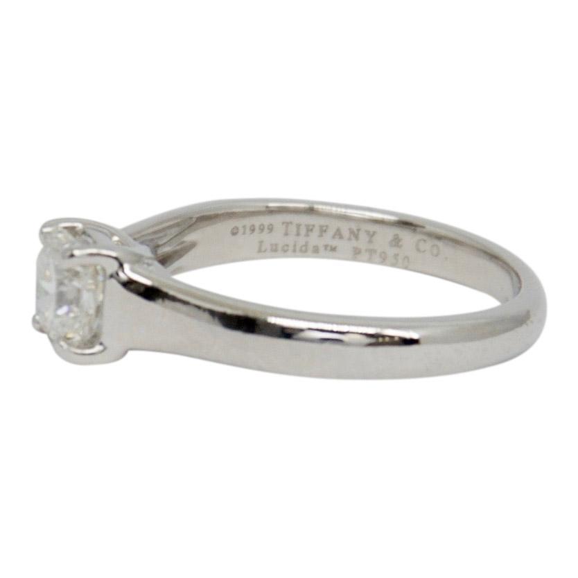 Tiffany & Co. Lucida Cut Diamond Solitaire Engagement Ring