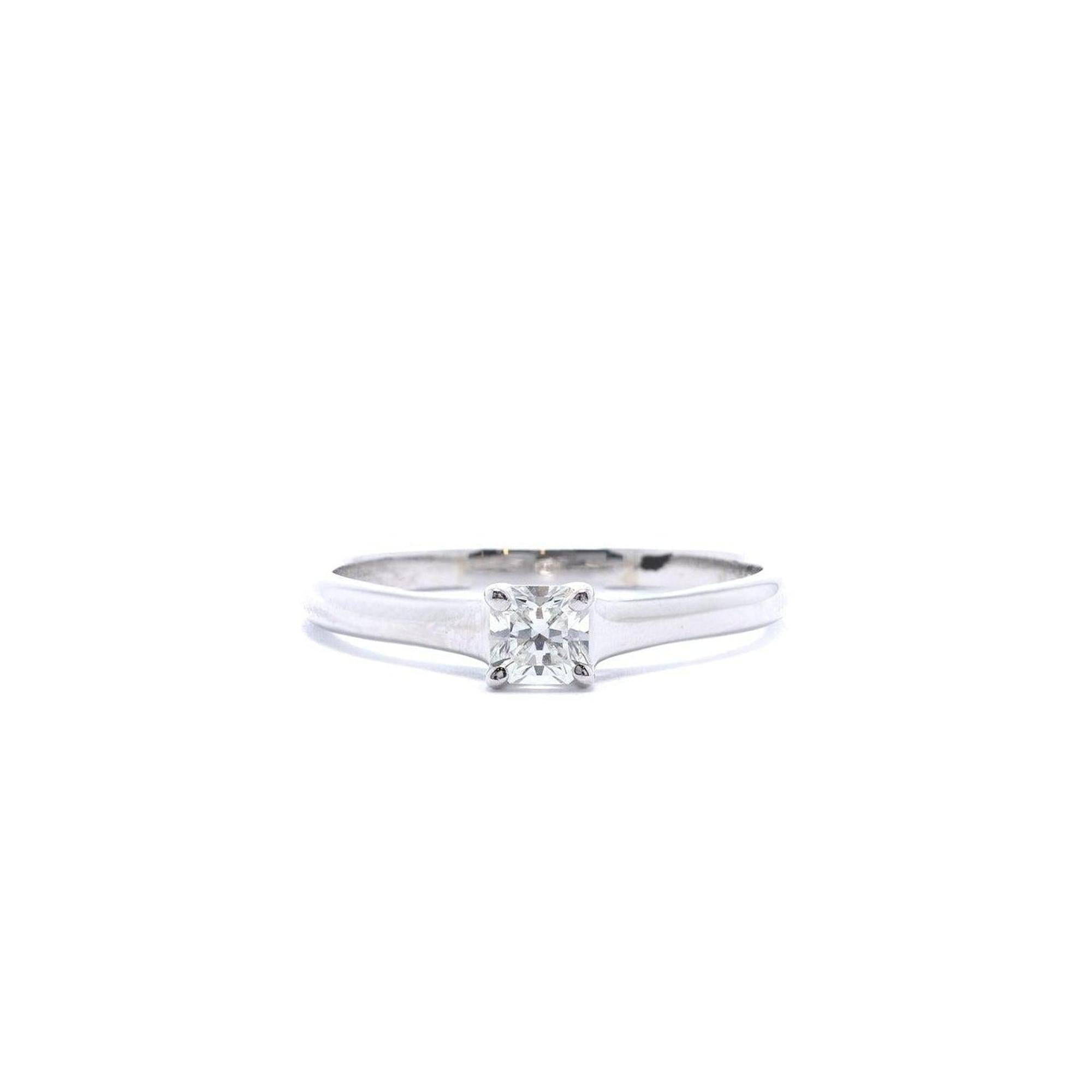 Tiffany & Co. Lucida Cut Diamond Solitaire Engagement Ring