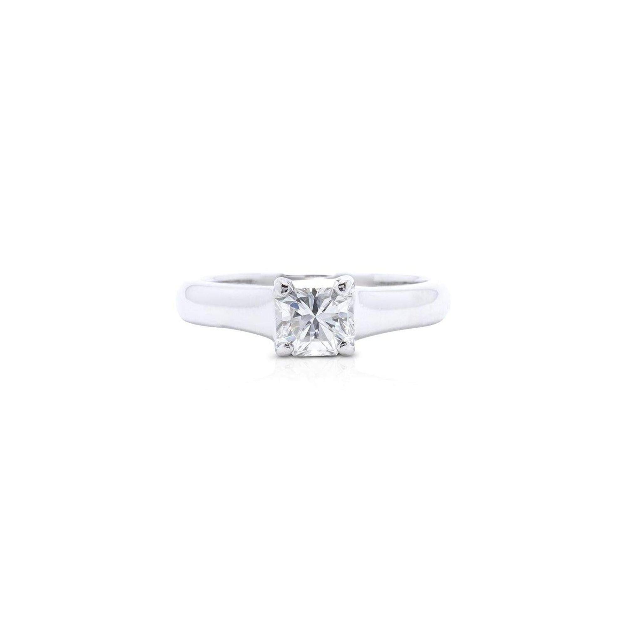 Tiffany & Co. Lucida Cut Diamond Solitaire Engagement Ring