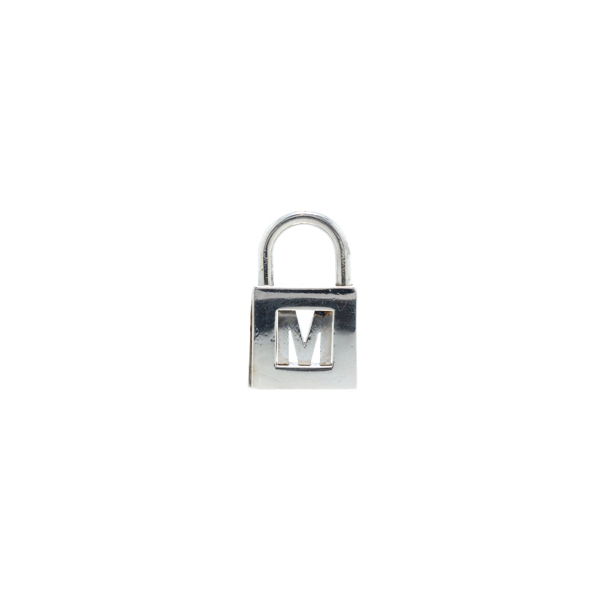 Tiffany & Co. 'M' Letter Lock Charm