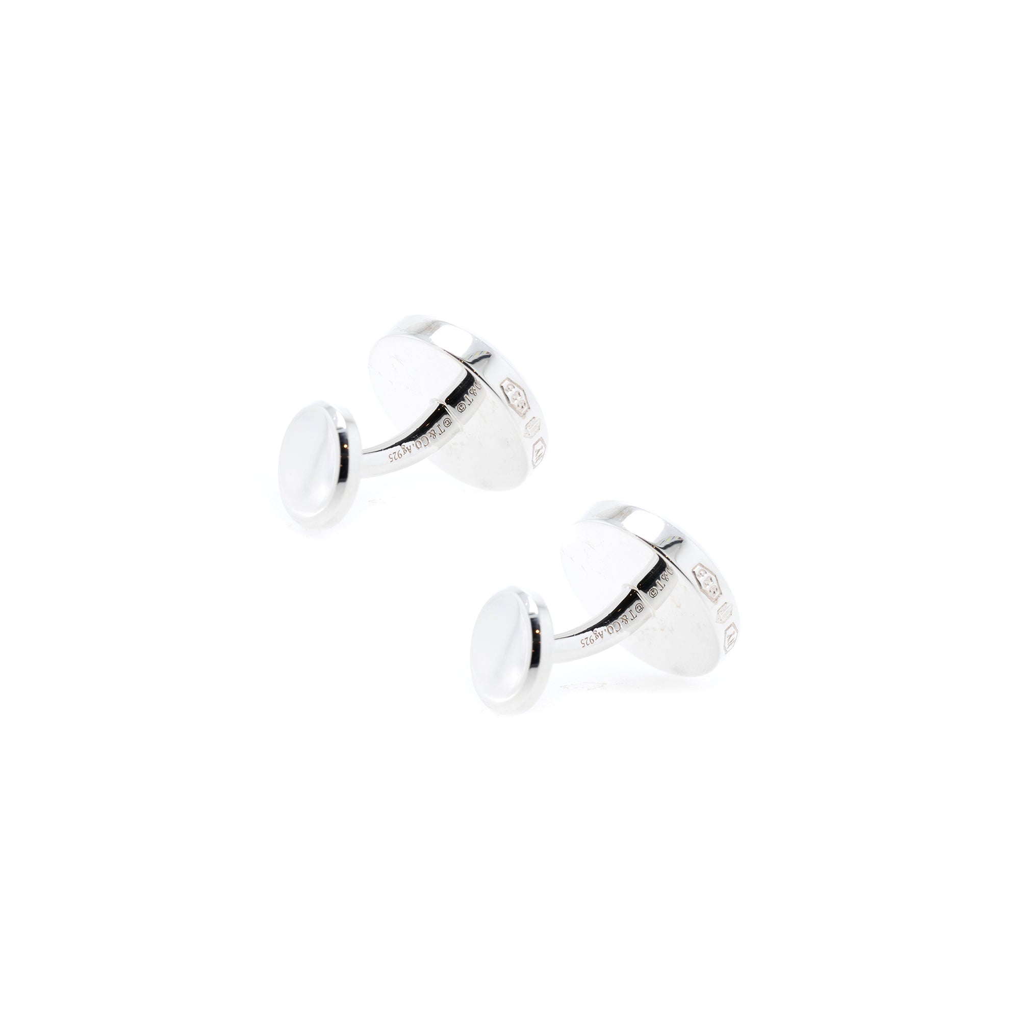 Tiffany & Co. Makers Round Cufflinks