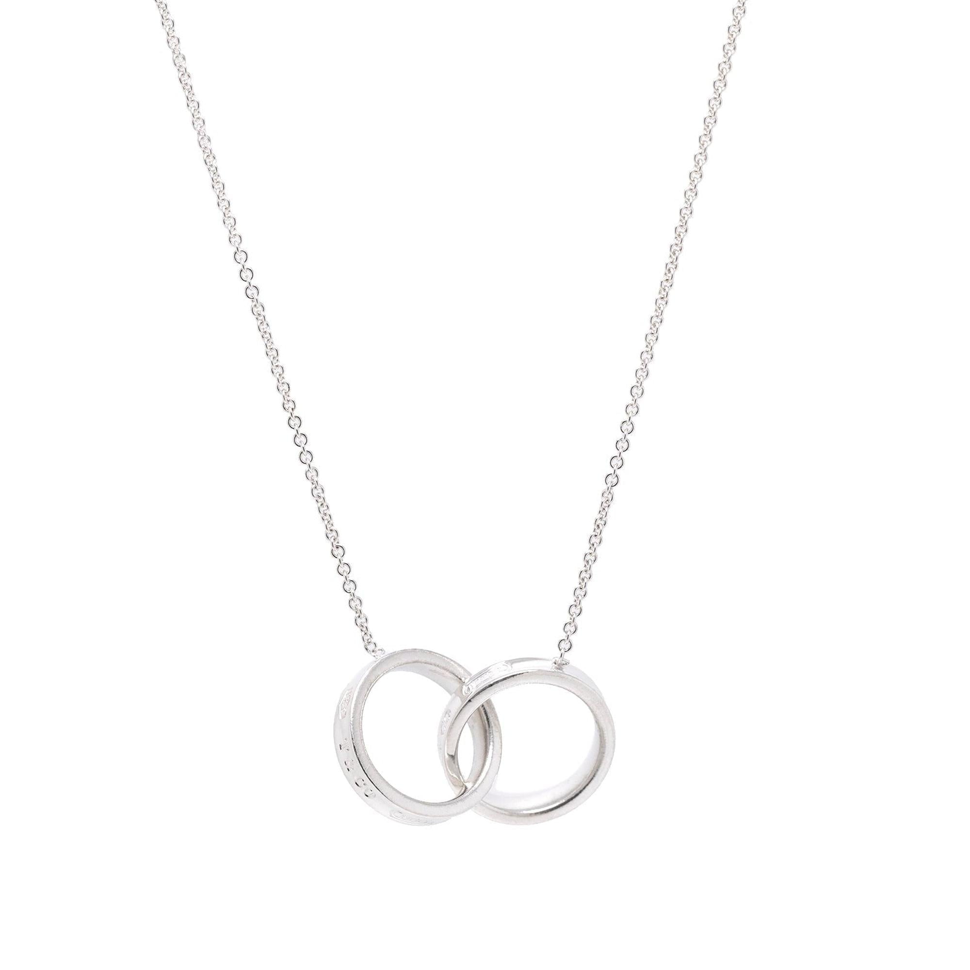Tiffany & Co. Medium 1837 Interlocking Circles Pendant Necklace
