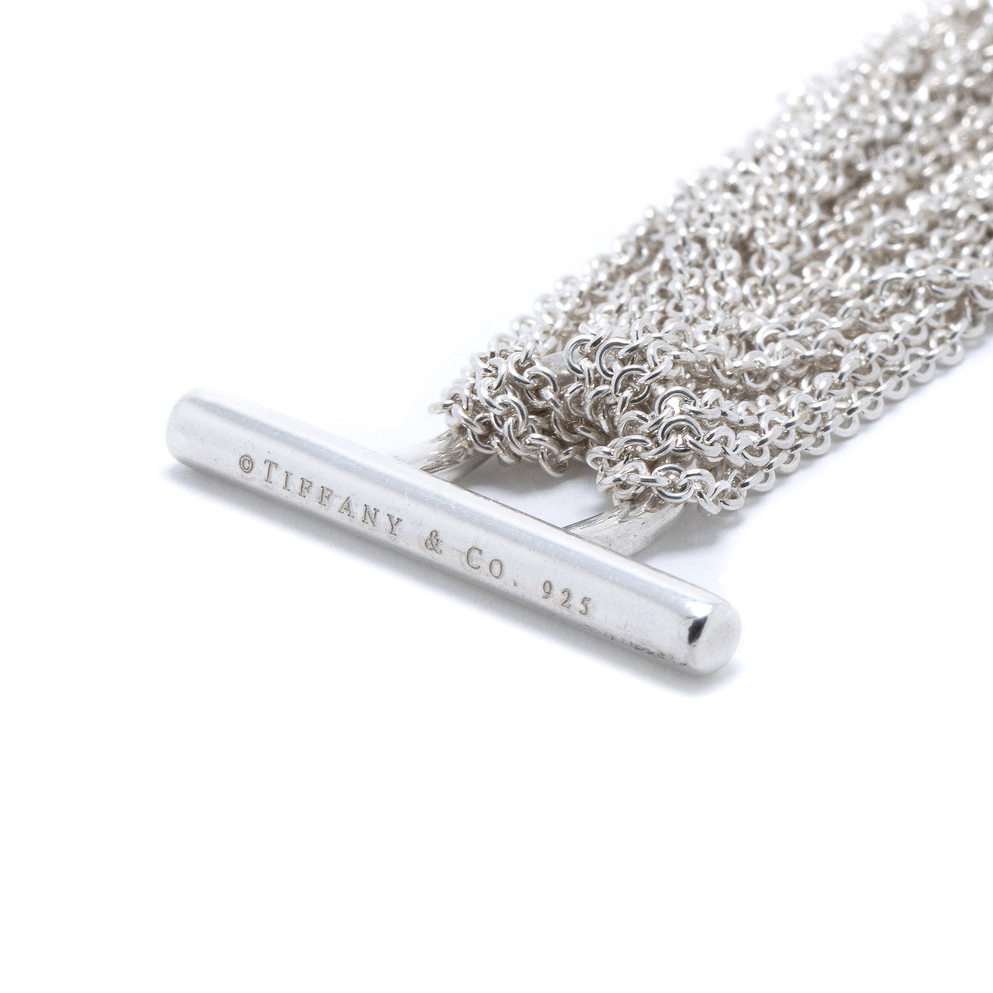 Tiffany & Co. Mesh Heart Bracelet