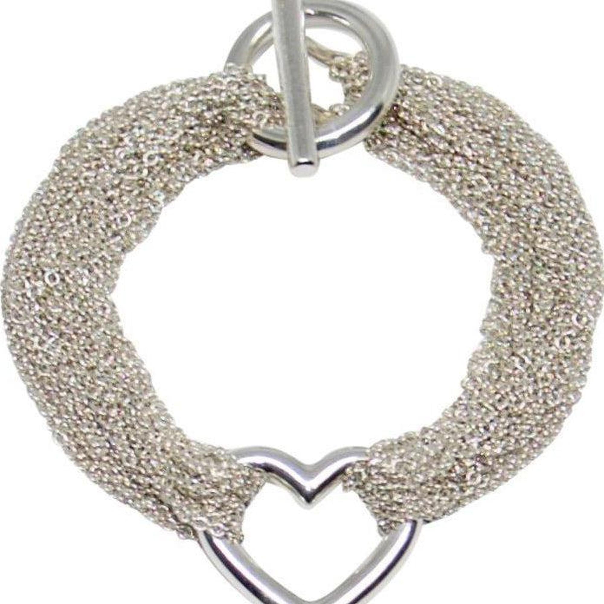 Tiffany & Co. Mesh Heart Bracelet