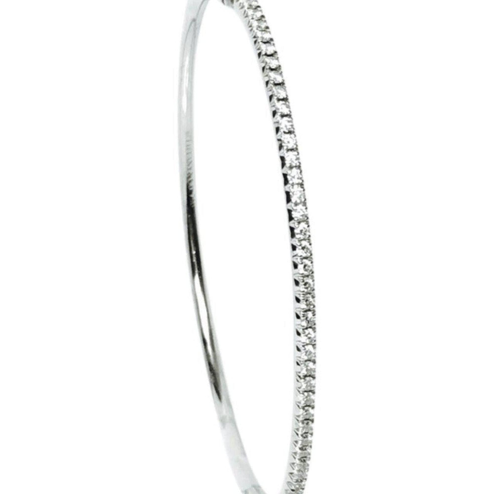 Tiffany & Co. Metro Diamond Hinged Bangle