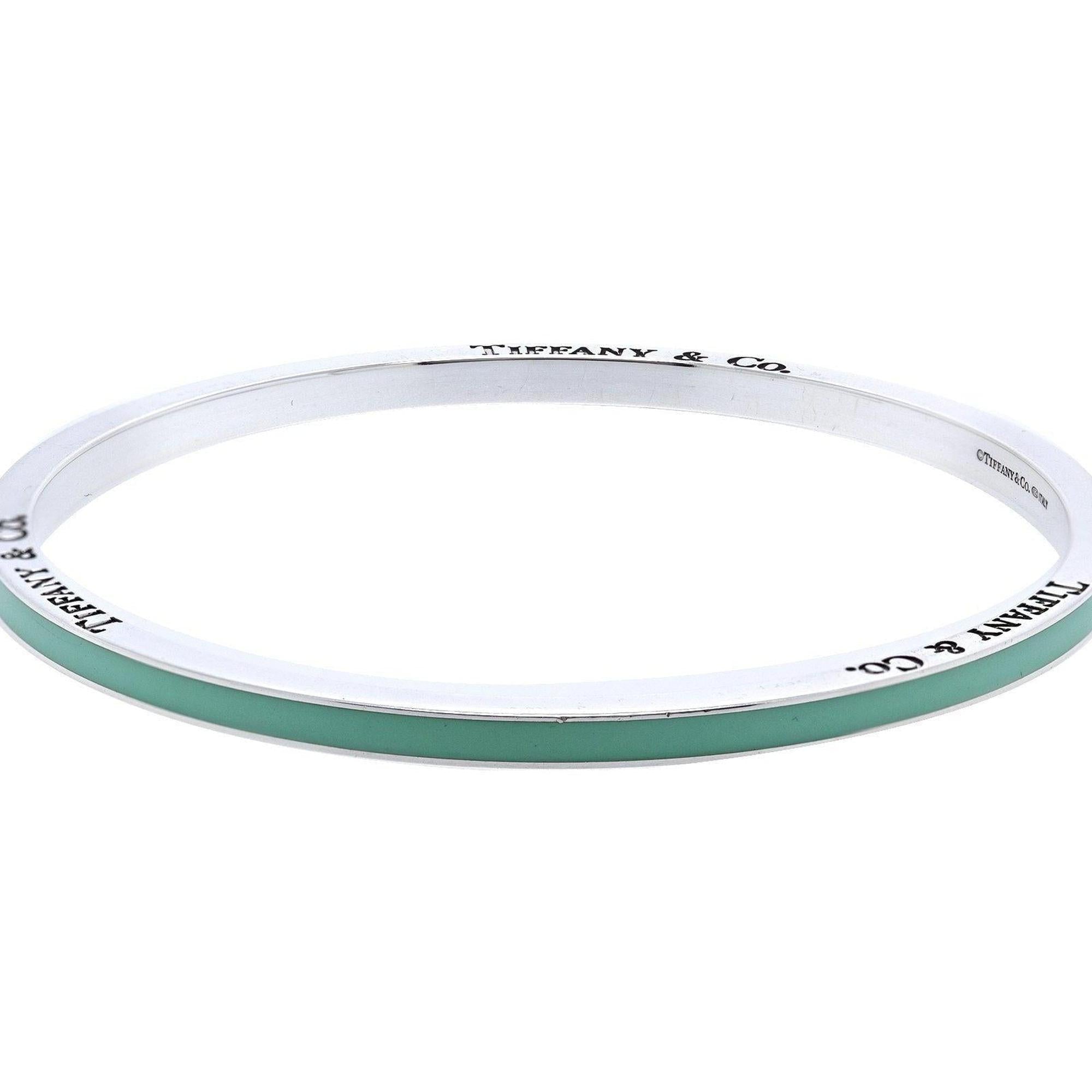 Tiffany & Co. Narrow Enamel Bangle