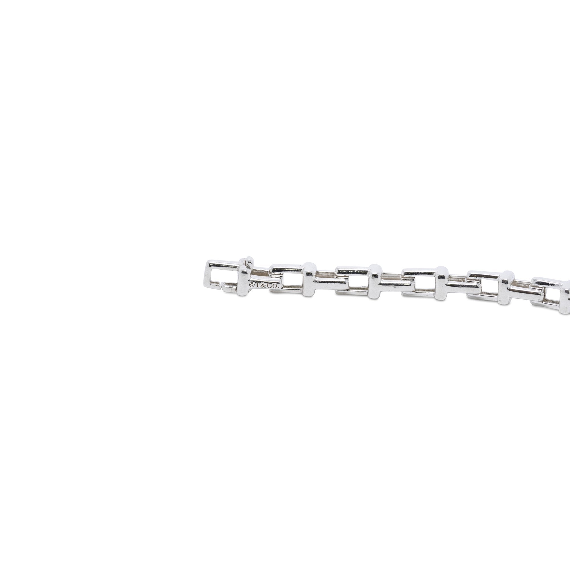 Tiffany & Co. Narrow T Chain Bracelet
