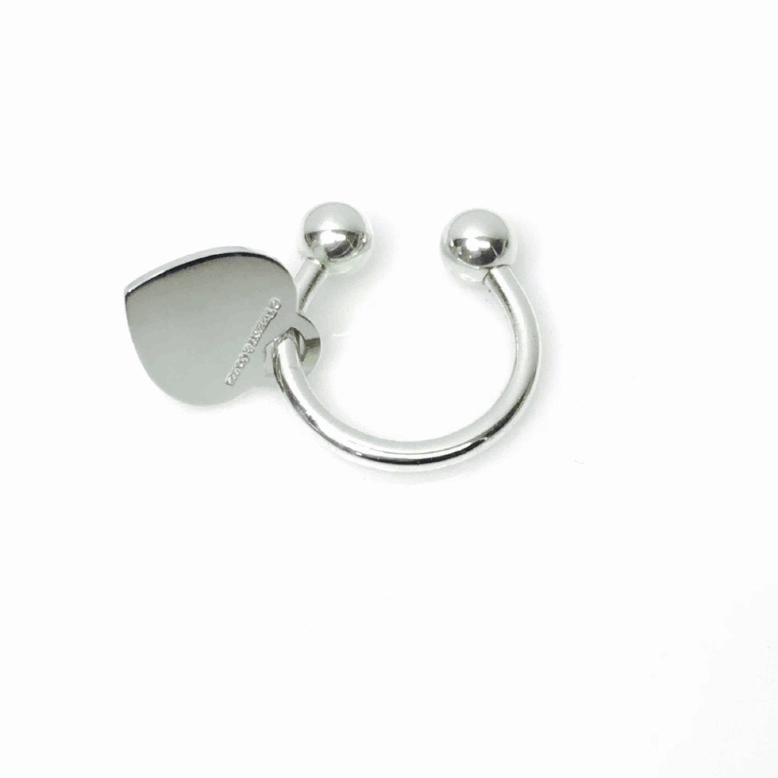 Tiffany & Co. Notes Heart Key Ring