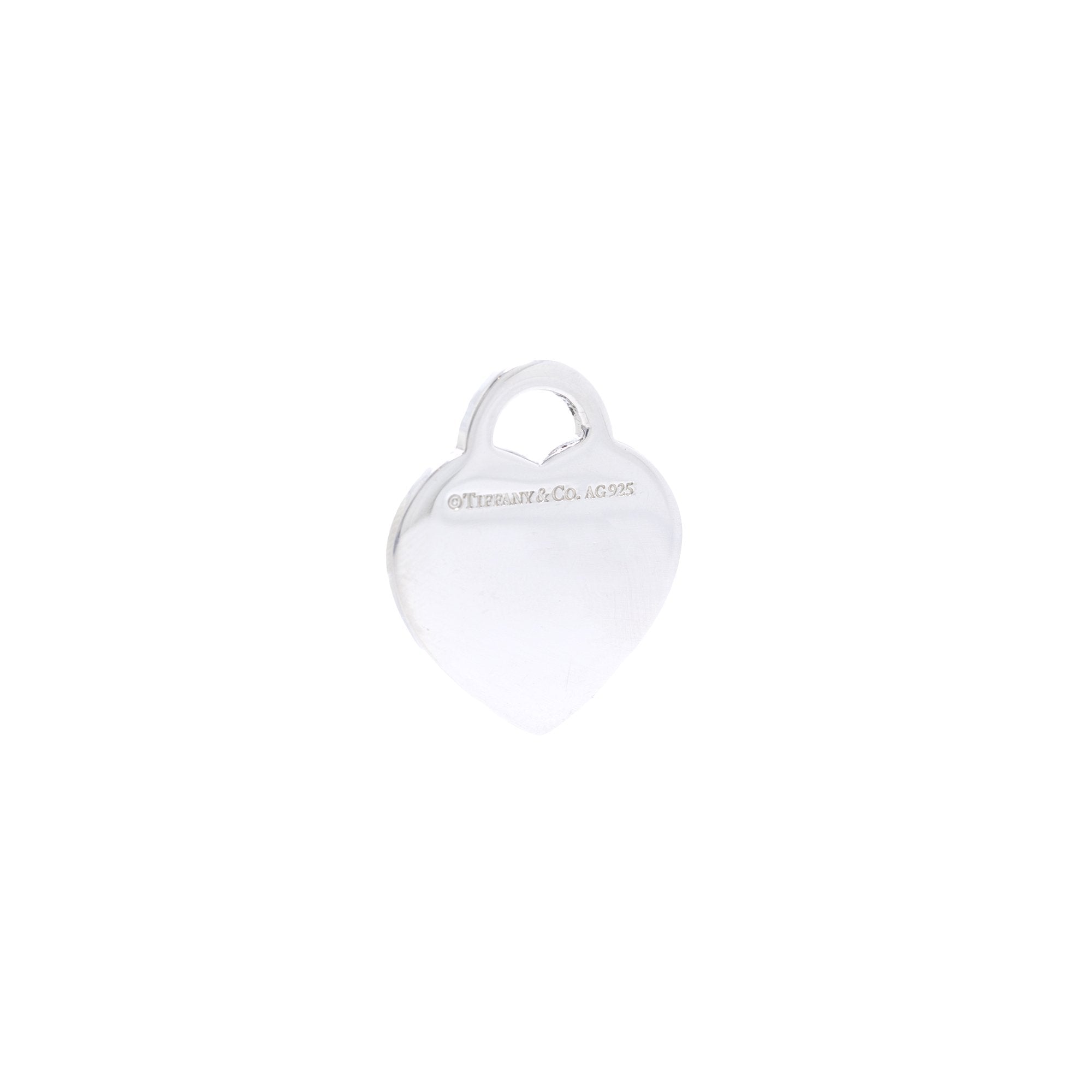 Tiffany & Co. Notes "I Love You' Heart Tag Charm