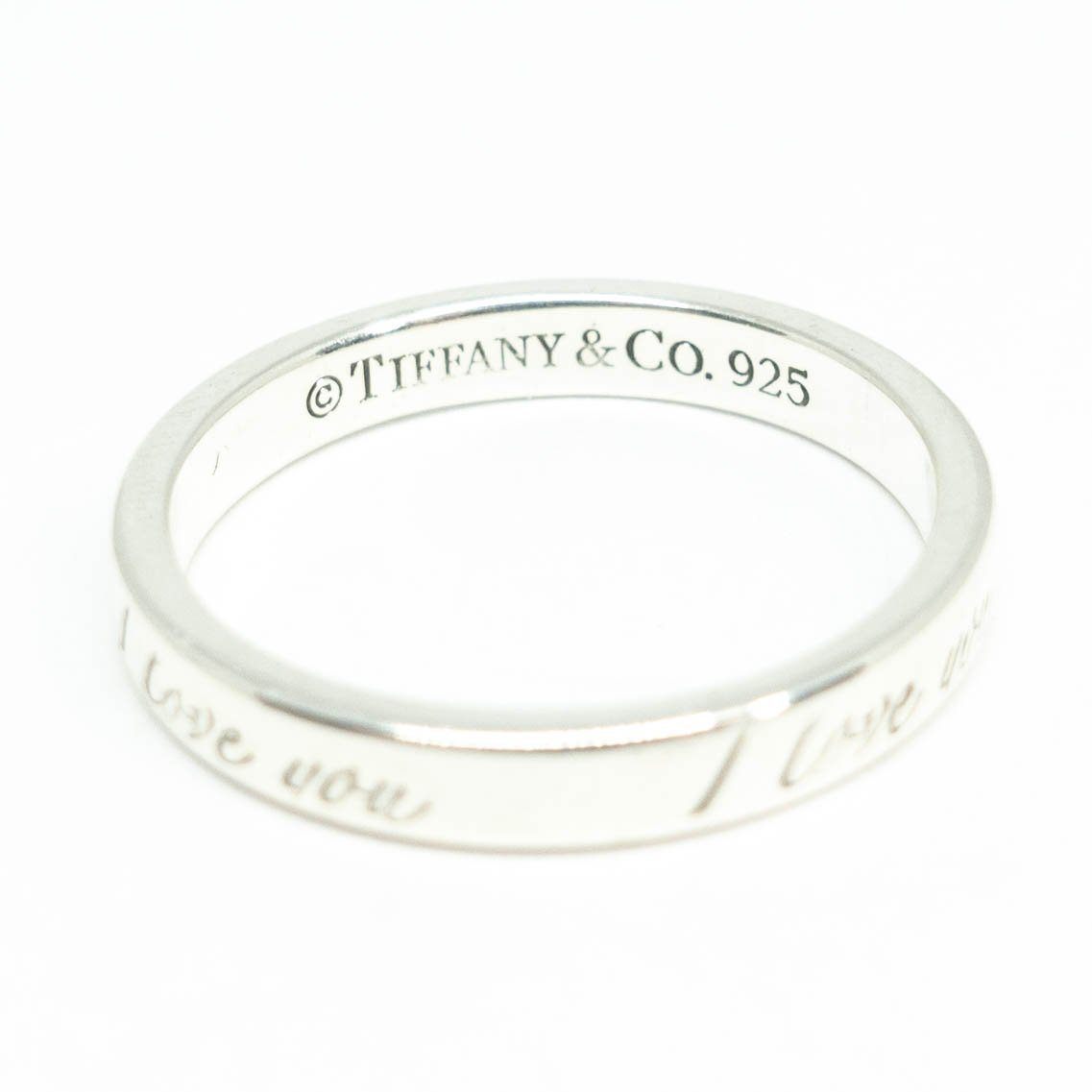 Tiffany & Co. Notes "I Love You" Ring