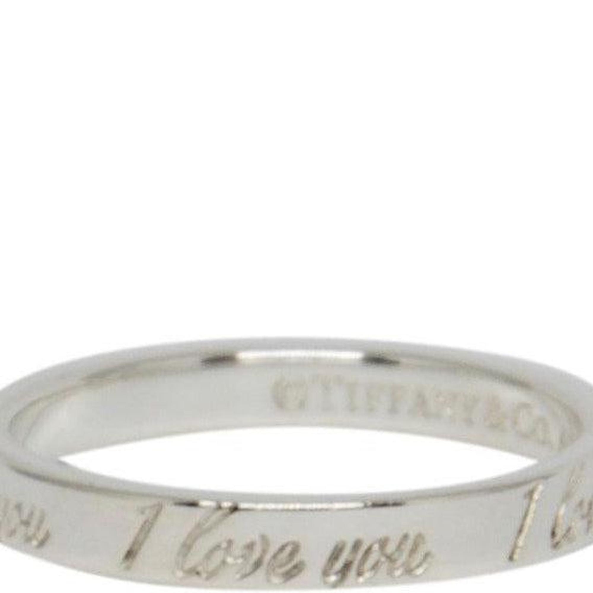 Tiffany & Co. Notes "I Love You" Ring