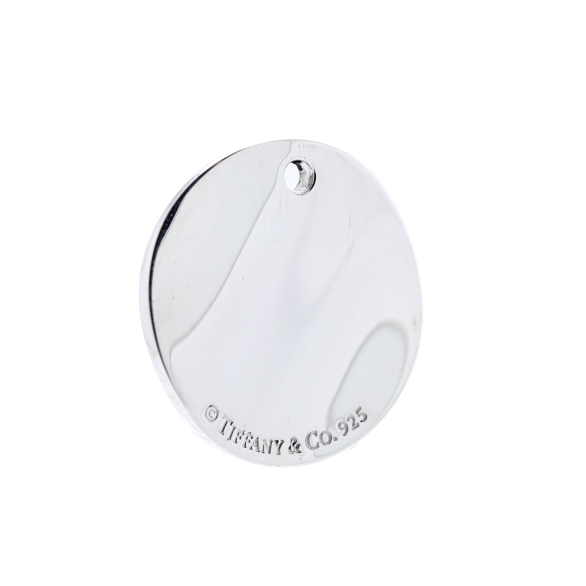 Tiffany & Co. Notes Round Pendant