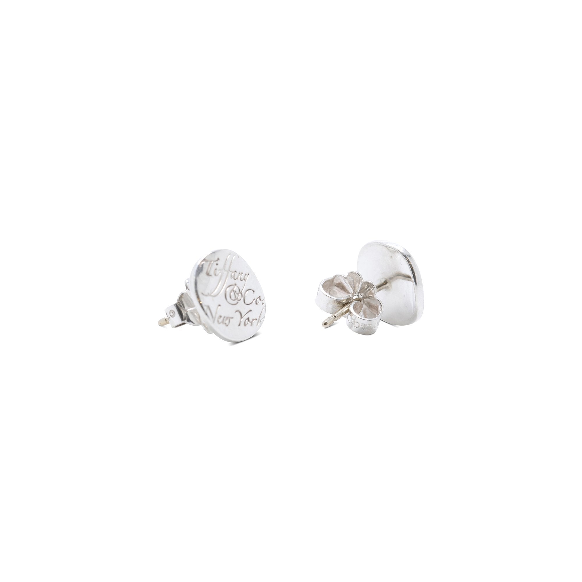 Tiffany & Co. Notes Round Stud Earrings