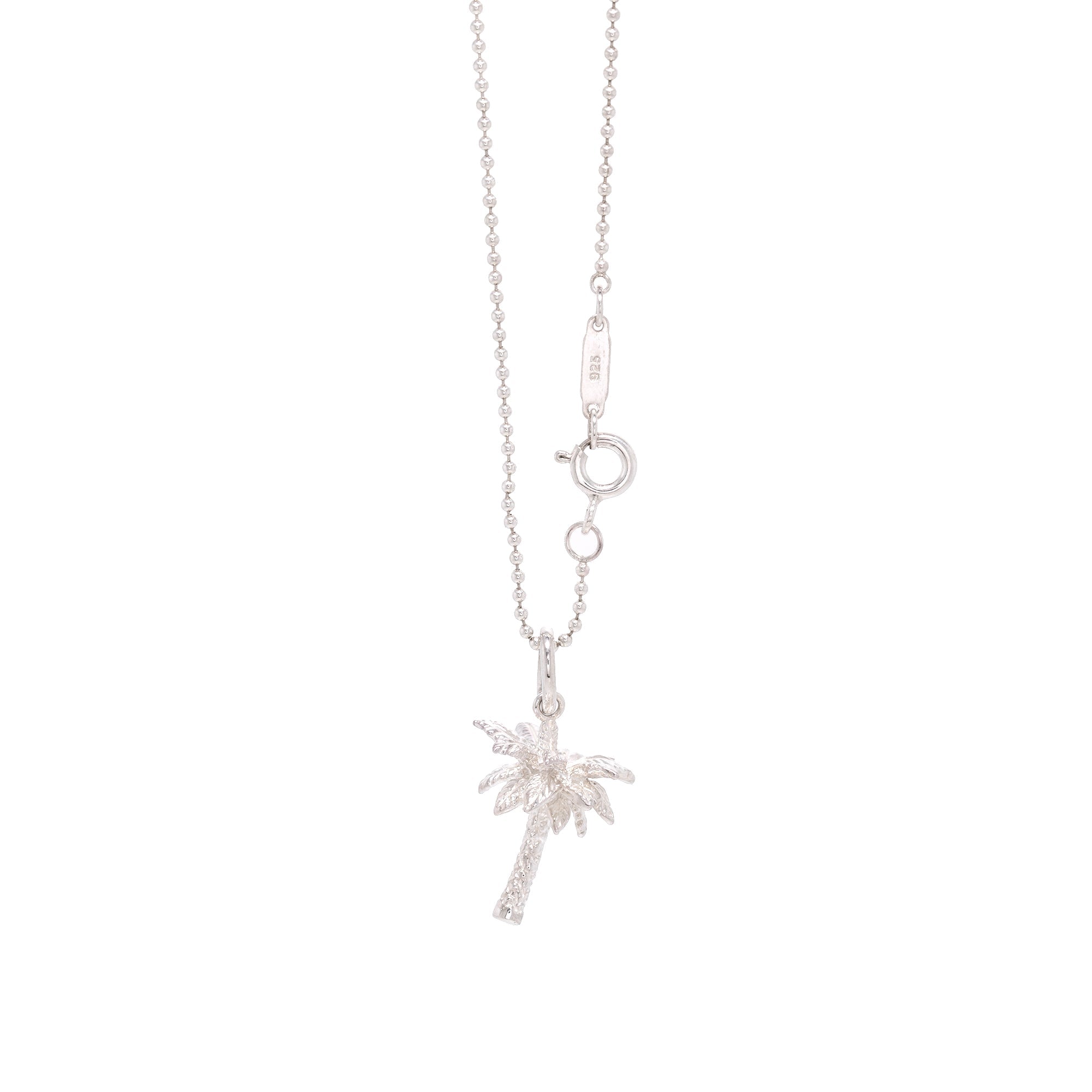 Tiffany & Co. Palm Tree Charm Pendant Necklace