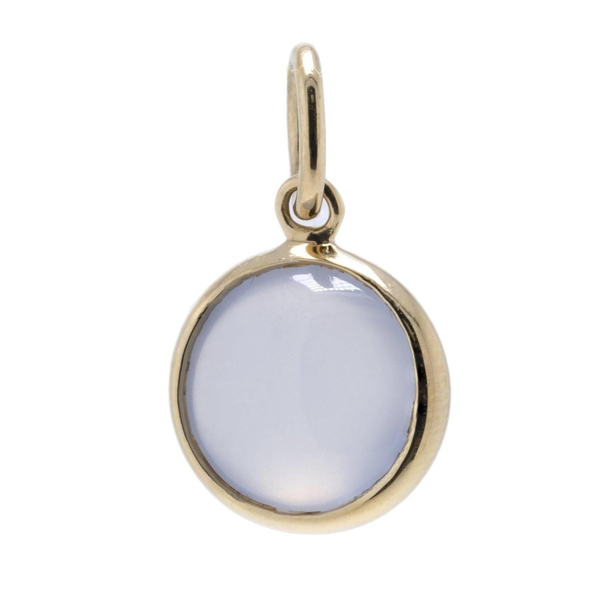Tiffany & Co. Paloma Picasso 18k Chalcedony Dot Charm