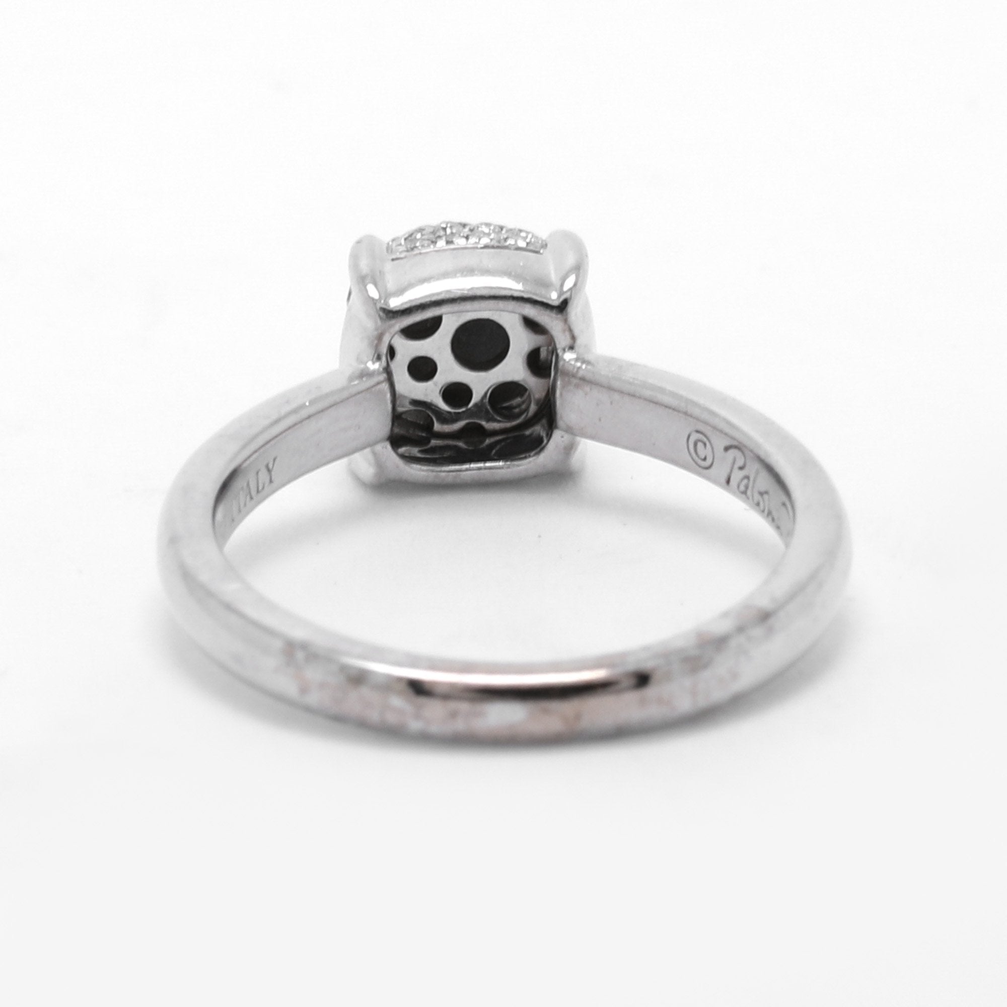 Tiffany & Co. Paloma Picasso 18k White Gold & Diamond Sugar Stacks Ring