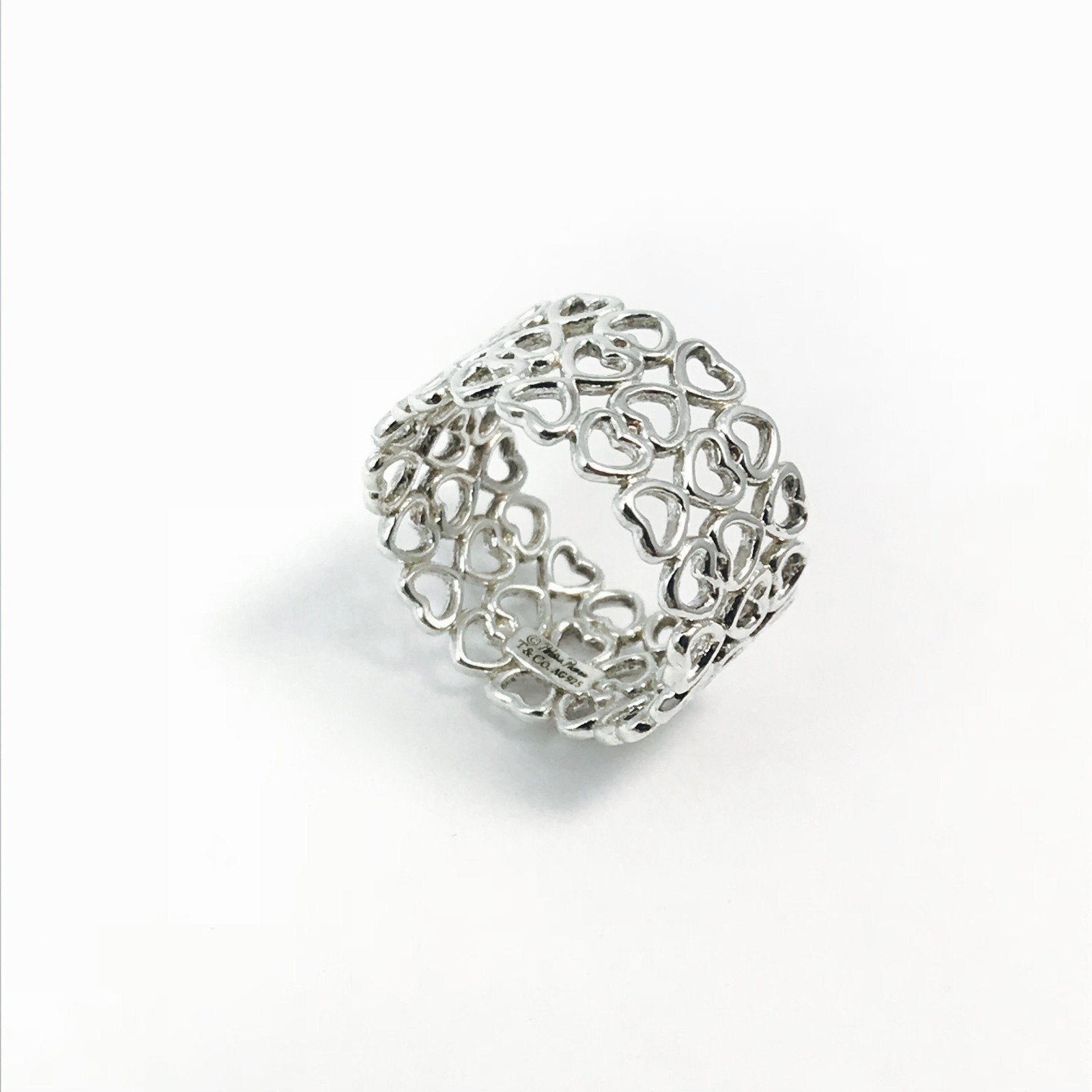 Tiffany & Co. Paloma Picasso Crown Of Hearts Ring in Sterling Silver