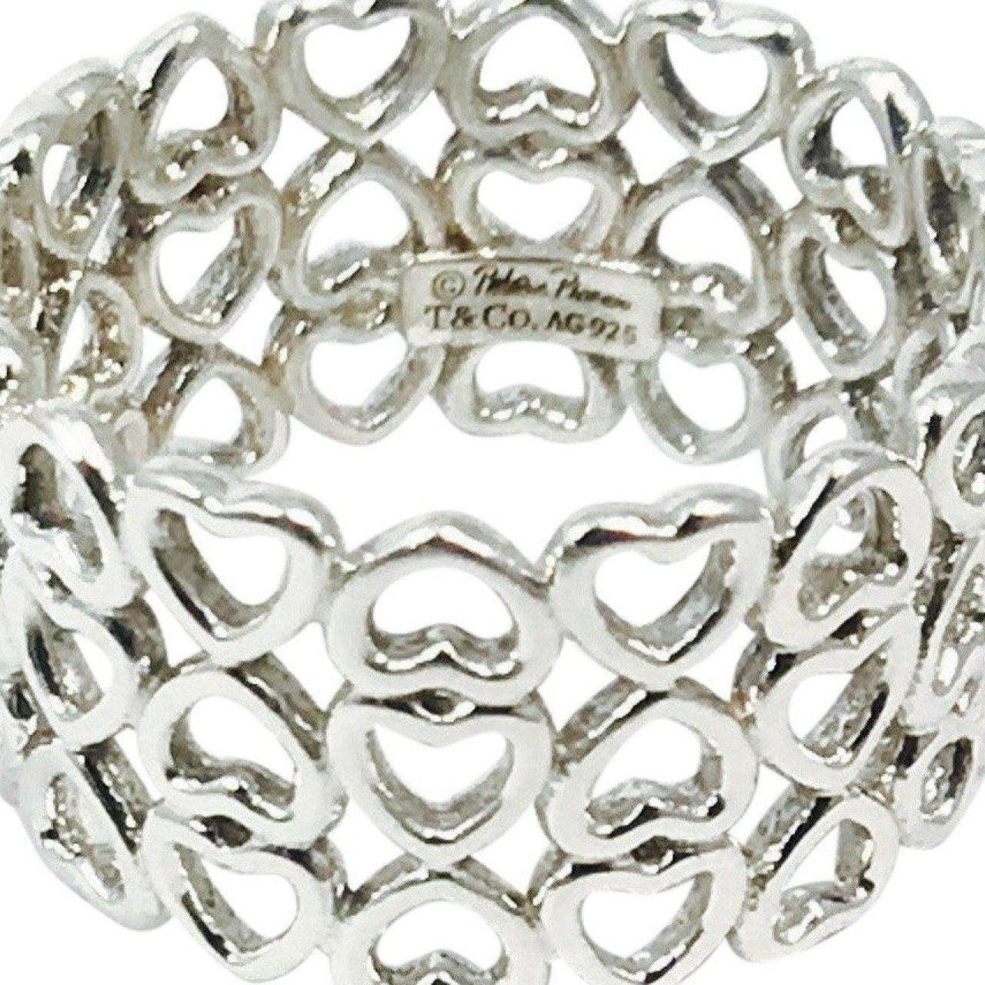 Tiffany & Co. Paloma Picasso Crown Of Hearts Ring in Sterling Silver