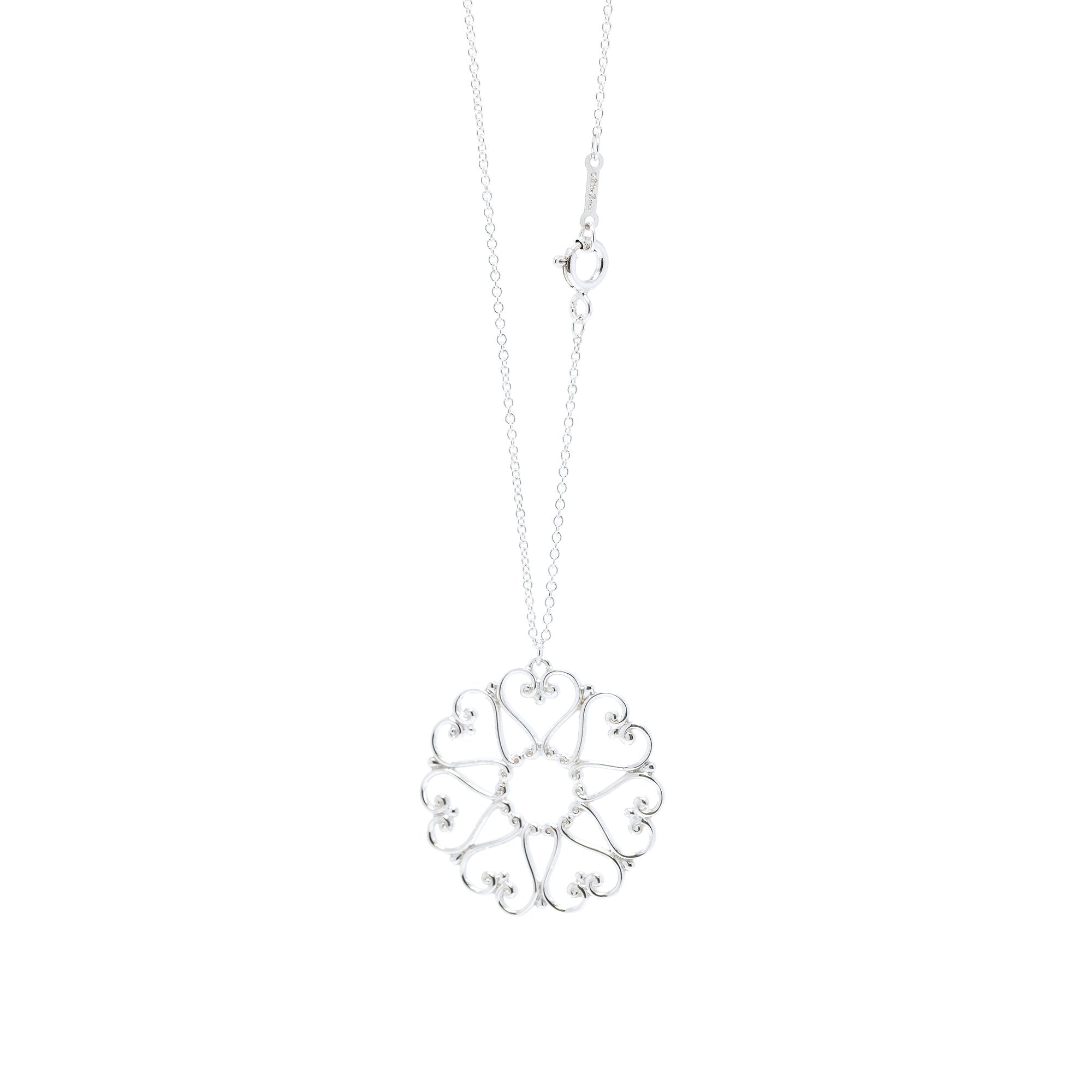 Tiffany & Co. Paloma Picasso Goldoni Medallion Pendant Necklace