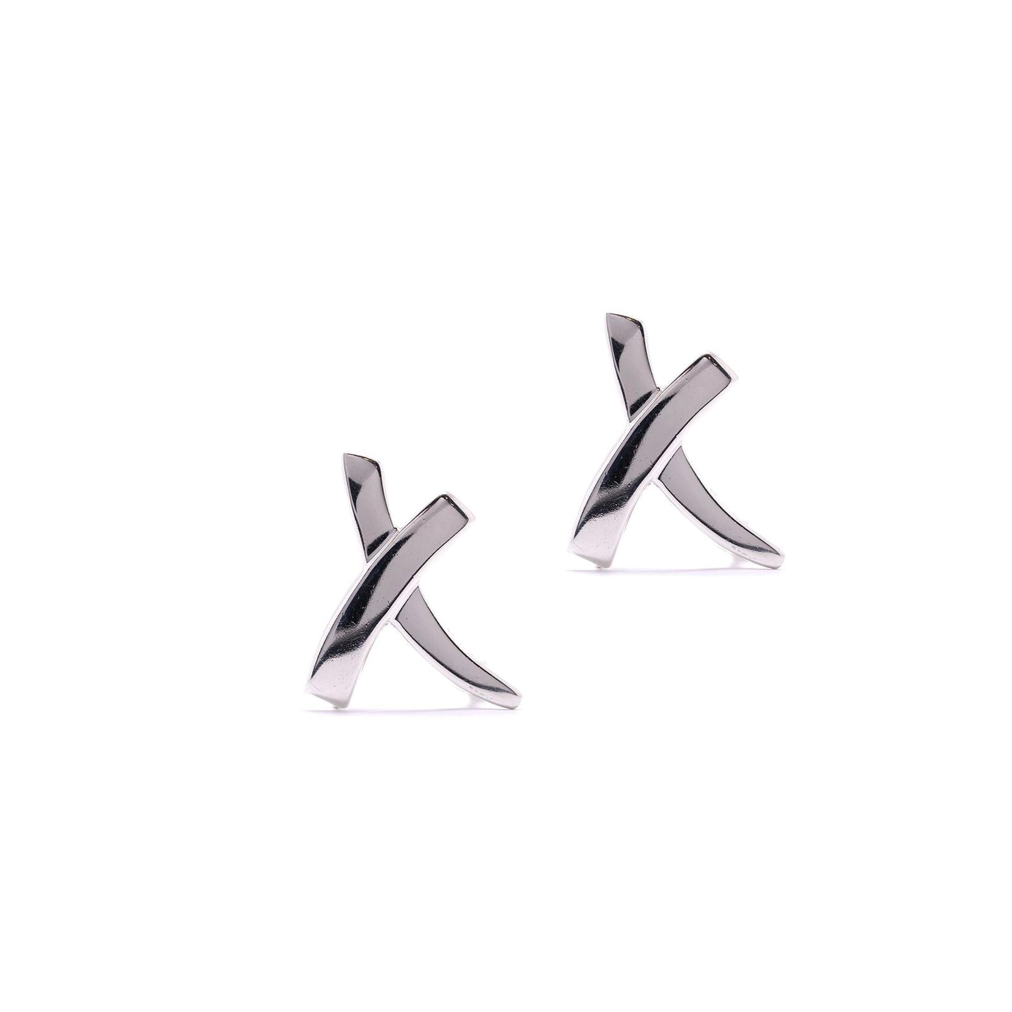 Tiffany & Co. Paloma Picasso Graffiti X Earrings