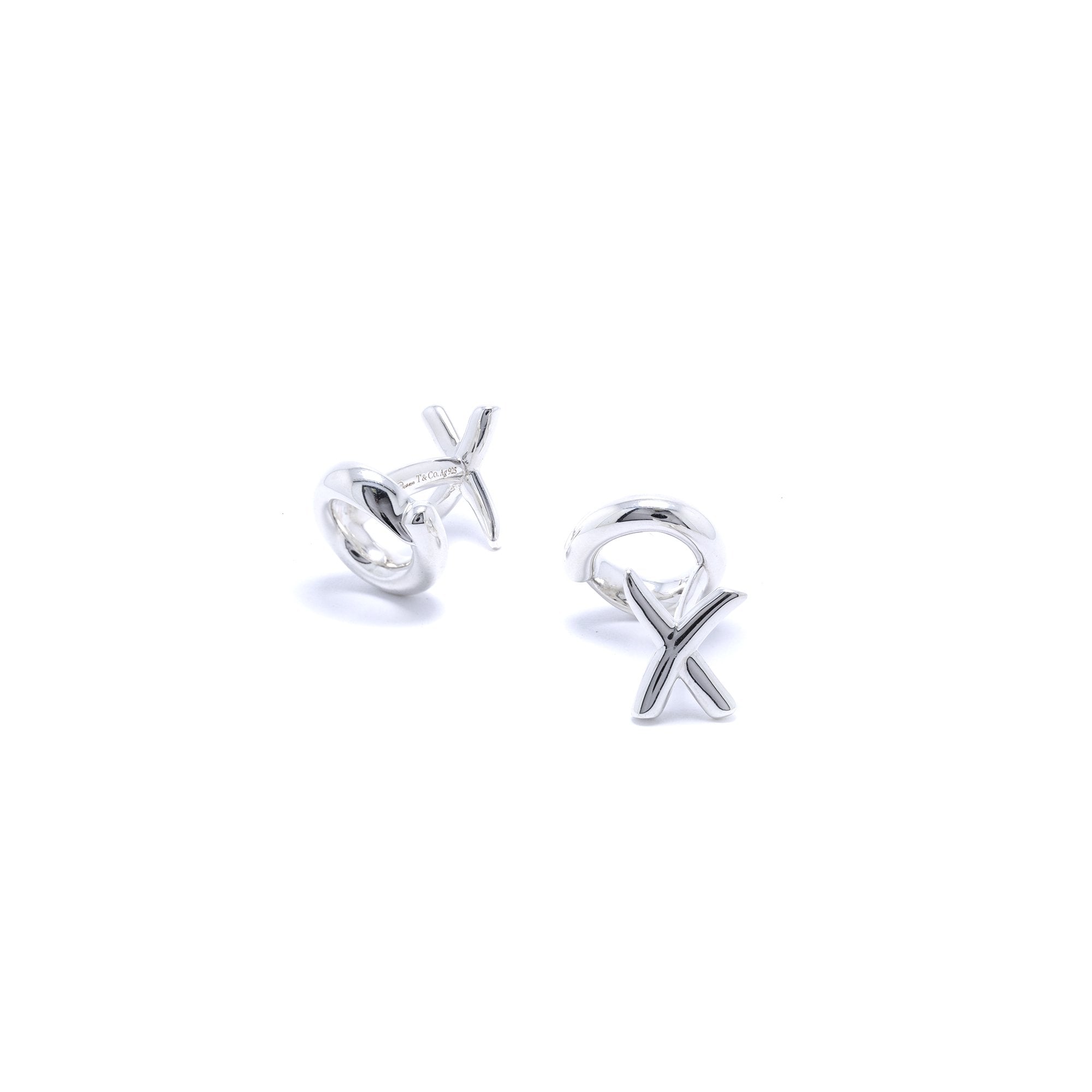 Tiffany & Co. Paloma Picasso Love & Kisses Cuff Links