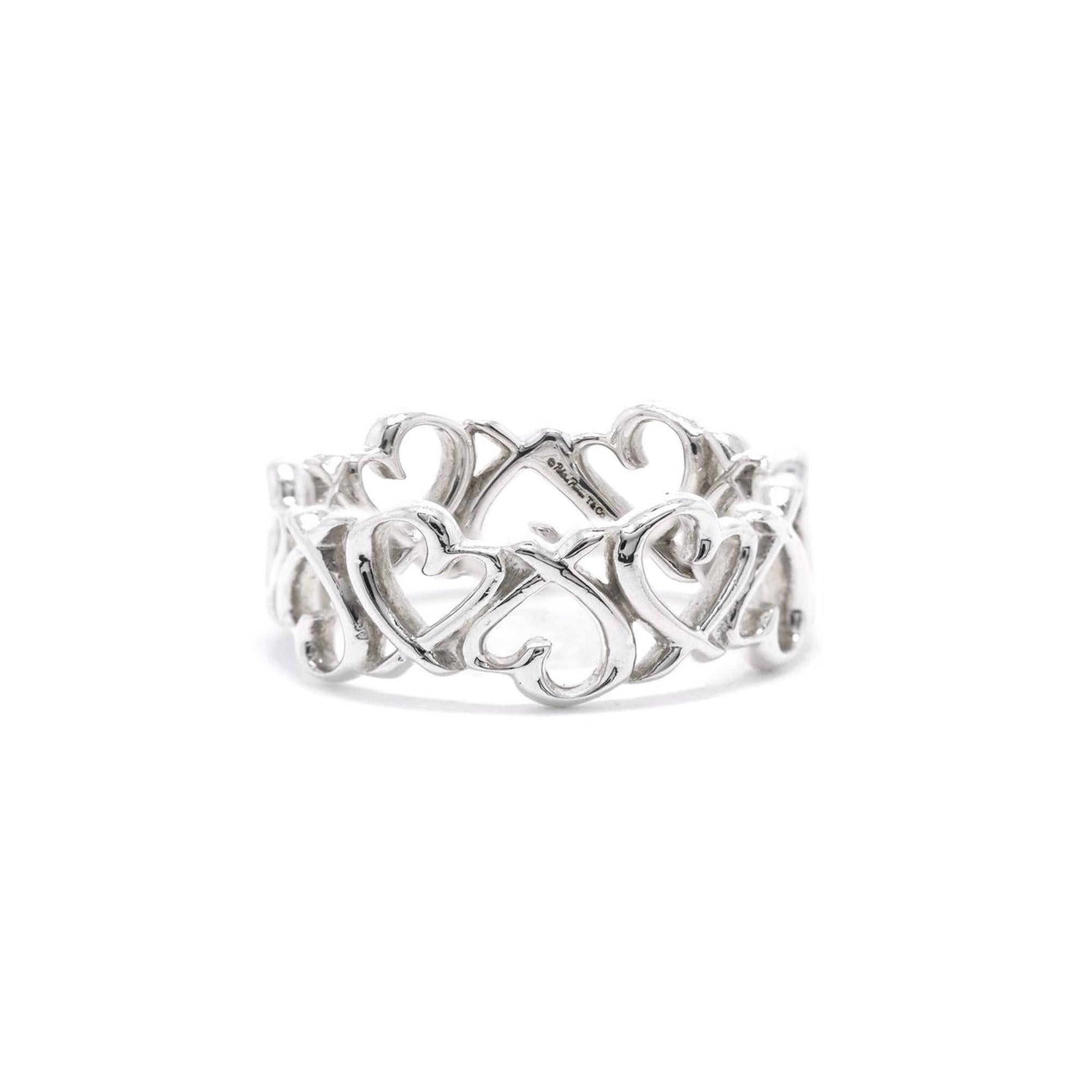 Tiffany & Co. Paloma Picasso Loving Heart Band Ring