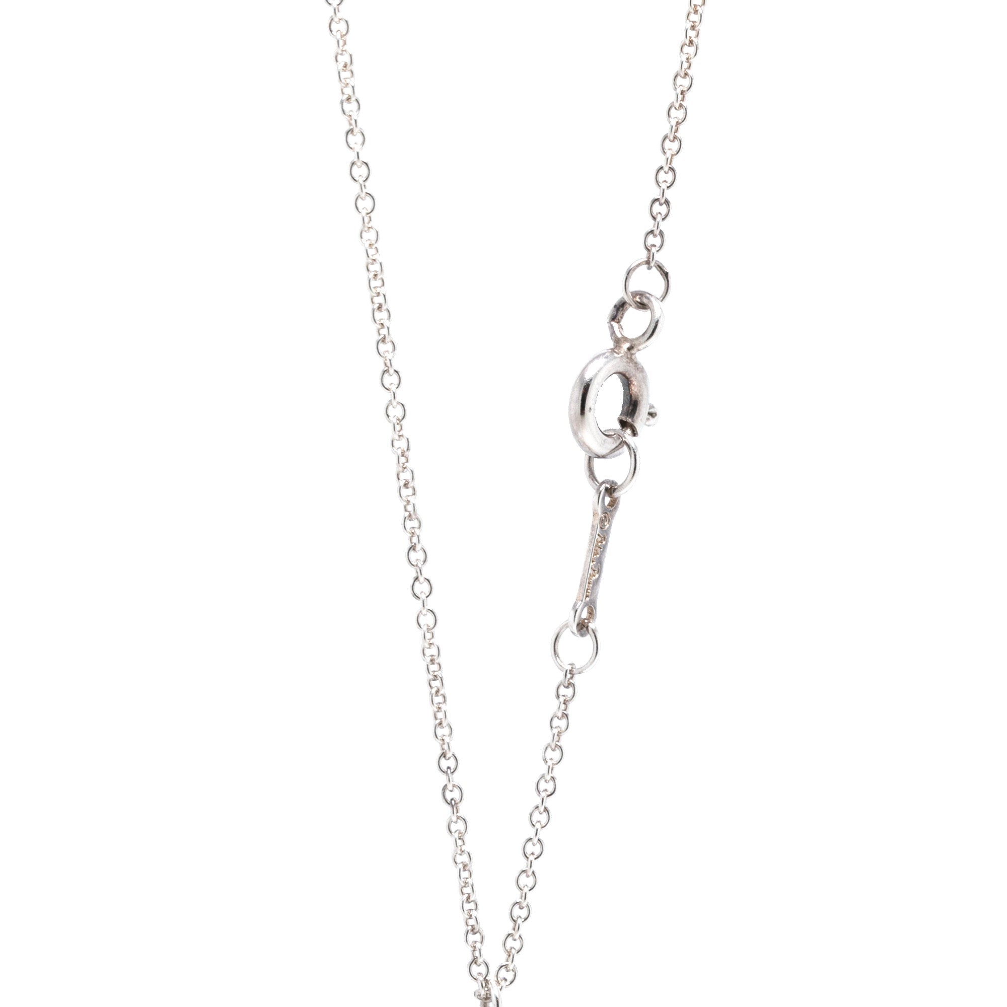 Tiffany & Co. Paloma Picasso Loving Heart Swirl Medallion Pendant Necklace