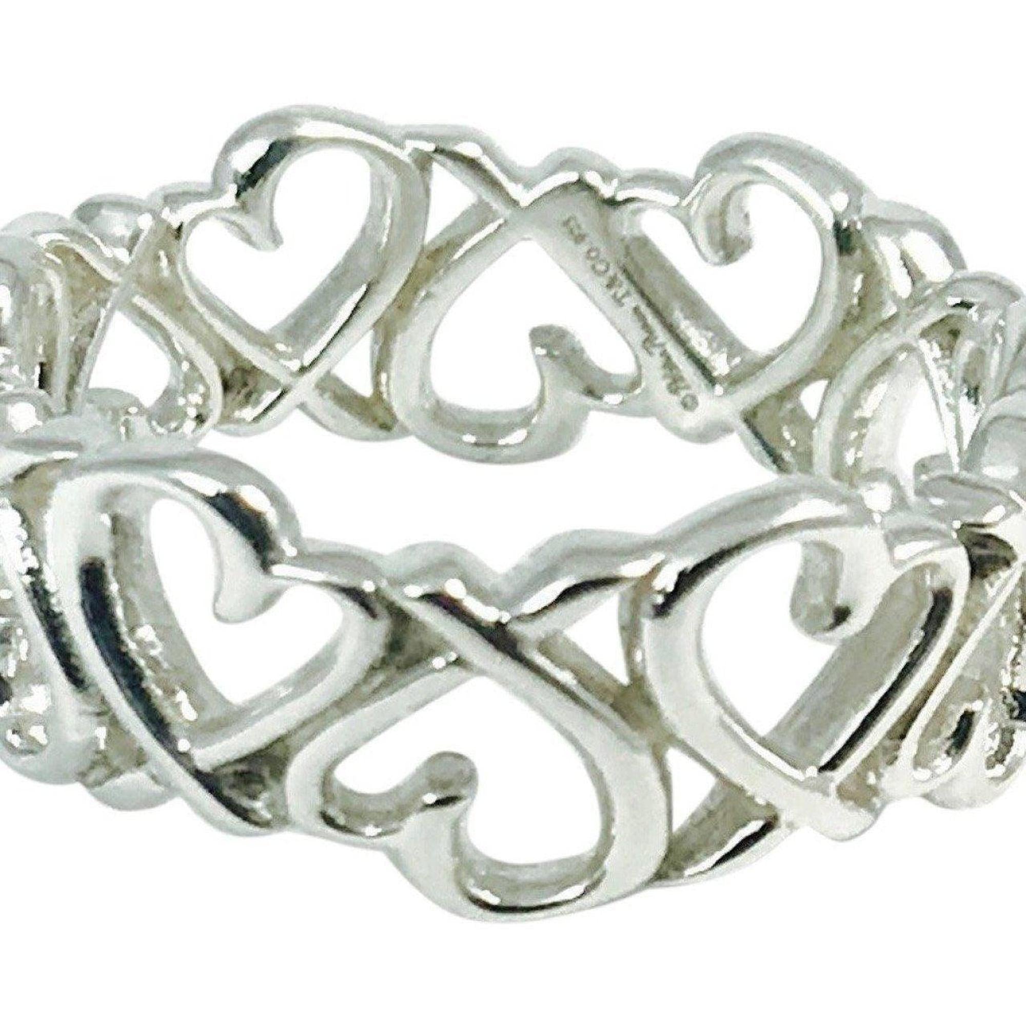 Tiffany & Co. Paloma Picasso Loving Hearts Ring in Sterling Silver