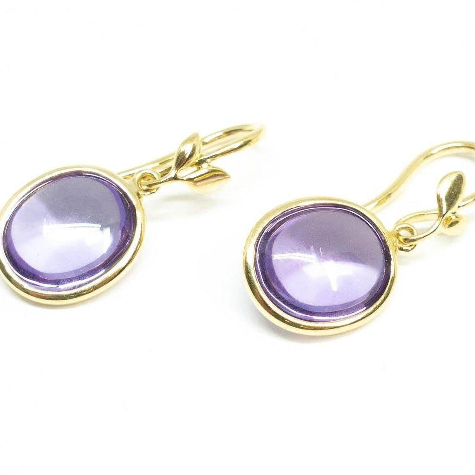 Tiffany & Co. Paloma Picasso Olive Leaf Drop Earrings