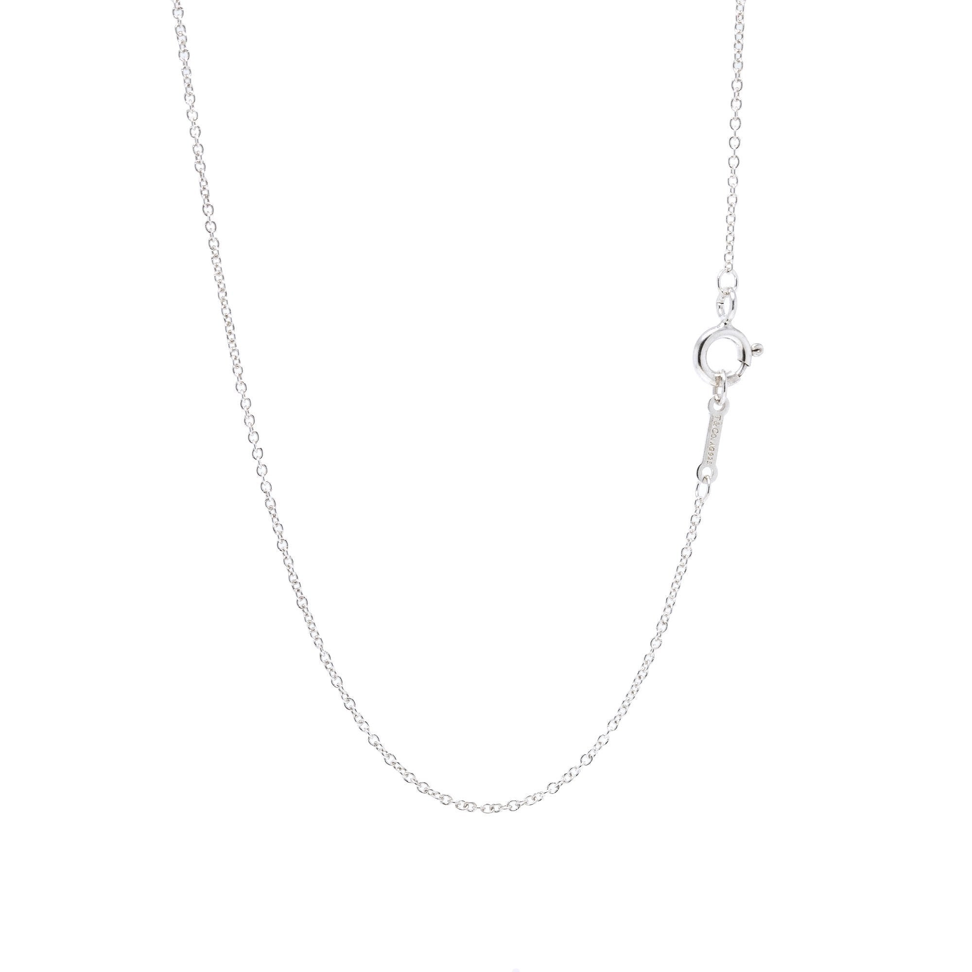Tiffany & Co. Paloma Picasso Olive Leaf Pendant Necklace