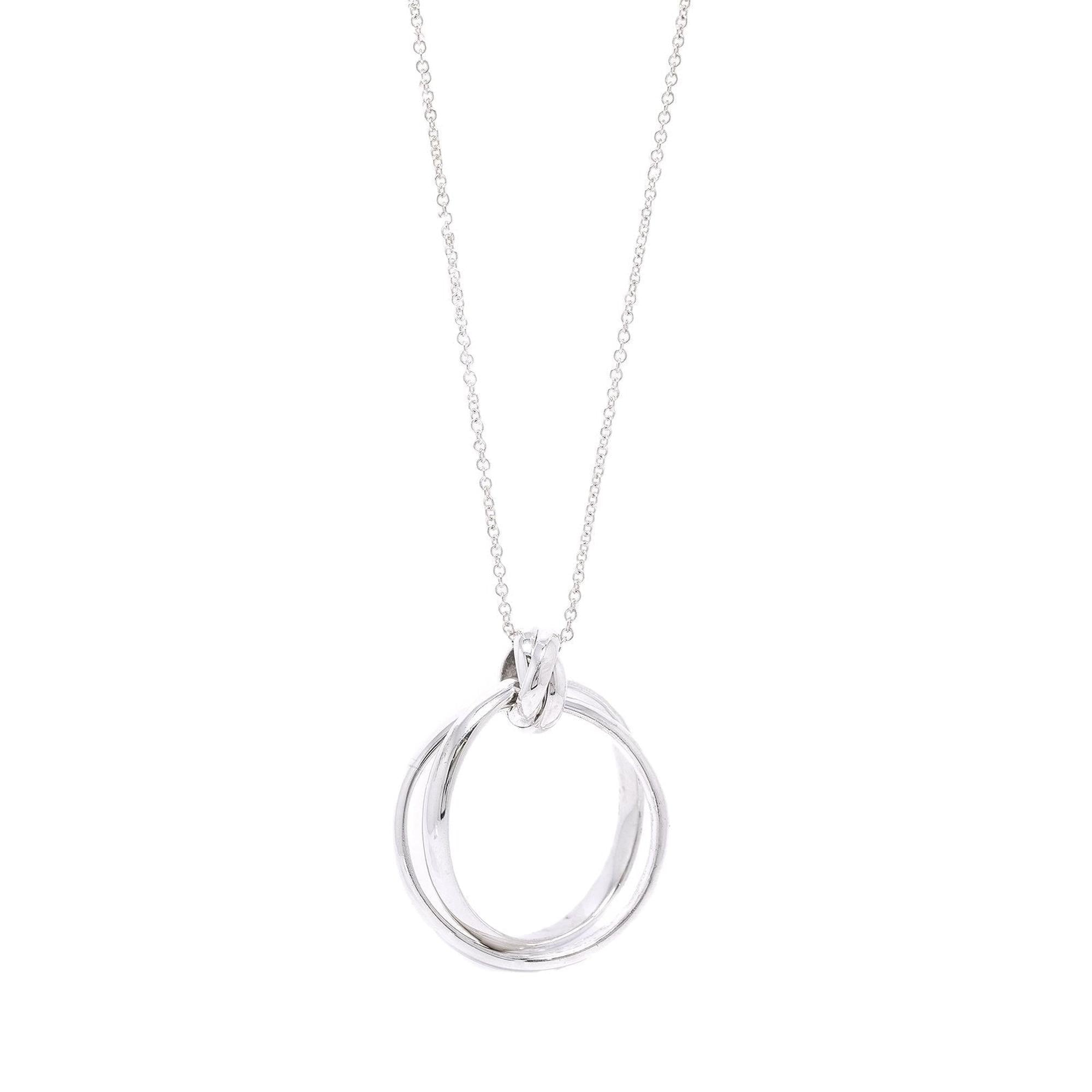 Tiffany & Co. Paloma Picasso Small Melody Circle Pendant Necklace