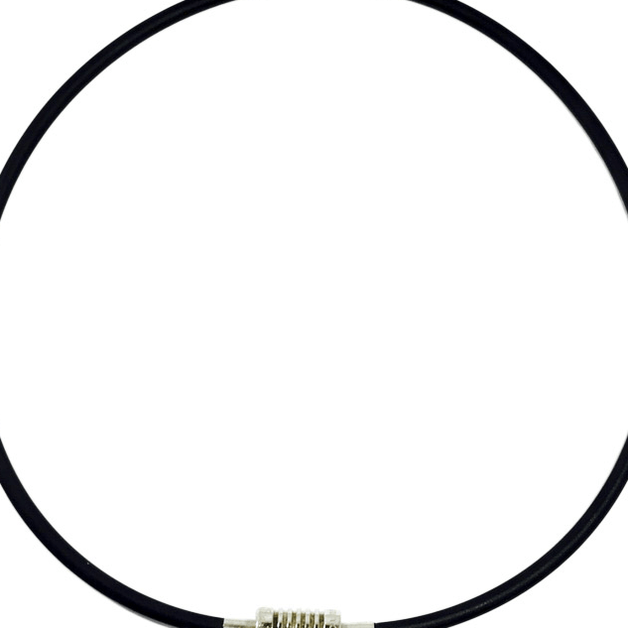 Tiffany & Co. Paloma Picasso Surfer Groove Rubber Necklace