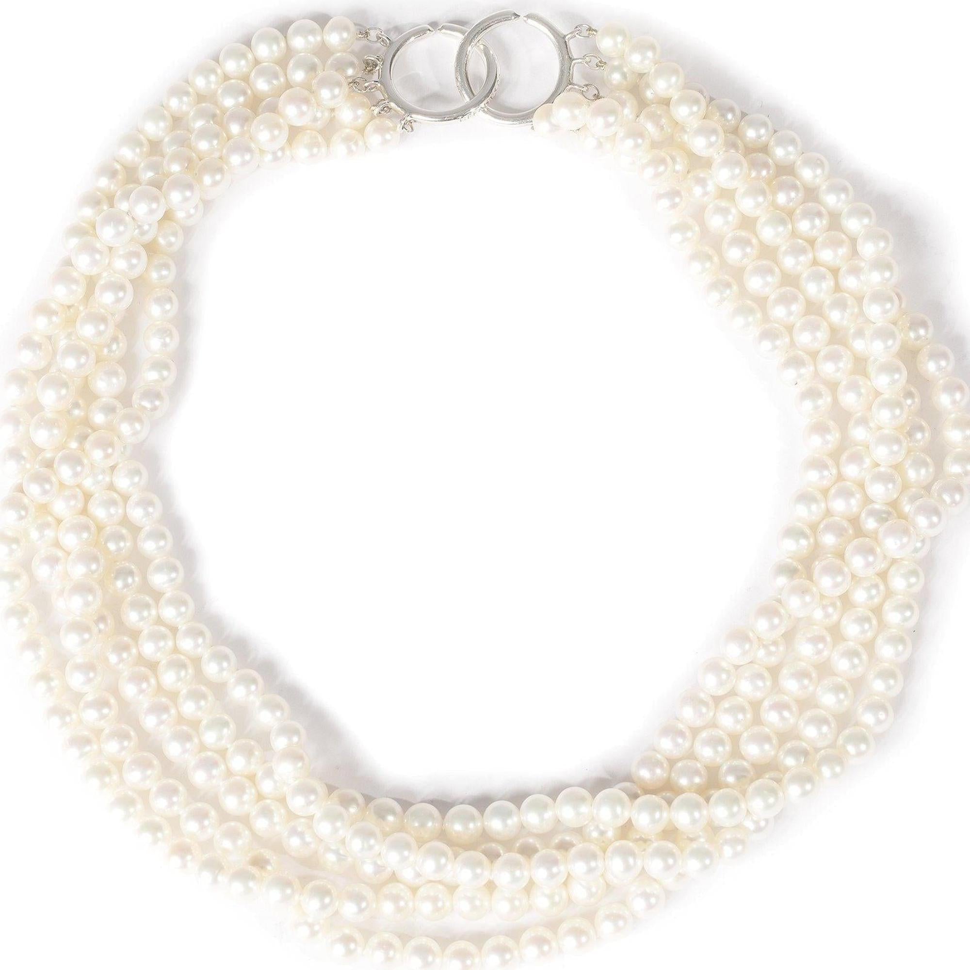 Tiffany & Co. Paloma Picasso Torsade Pearl Necklace