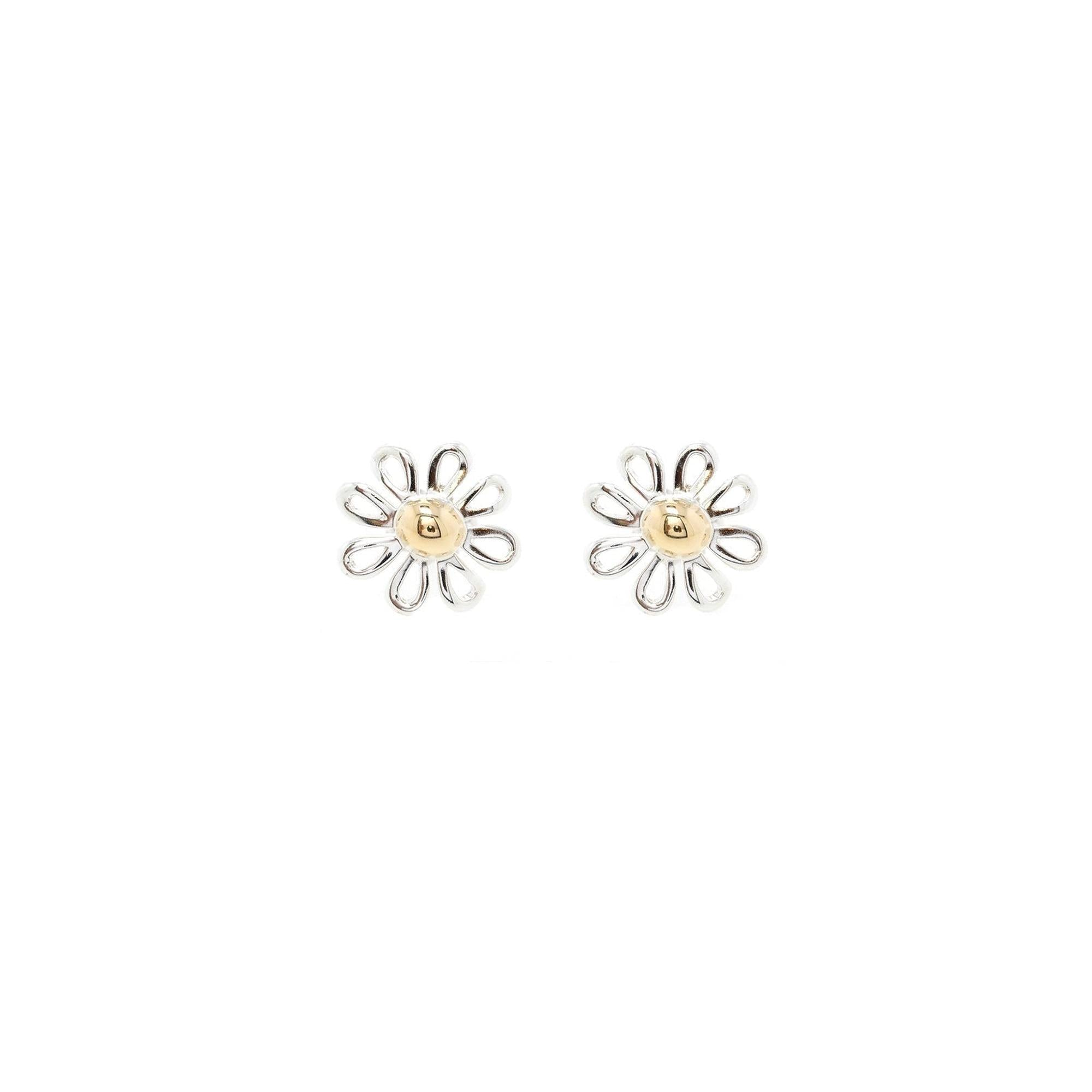Tiffany & Co. Paloma Picasso Two-Tone Daisy Stud Earrings