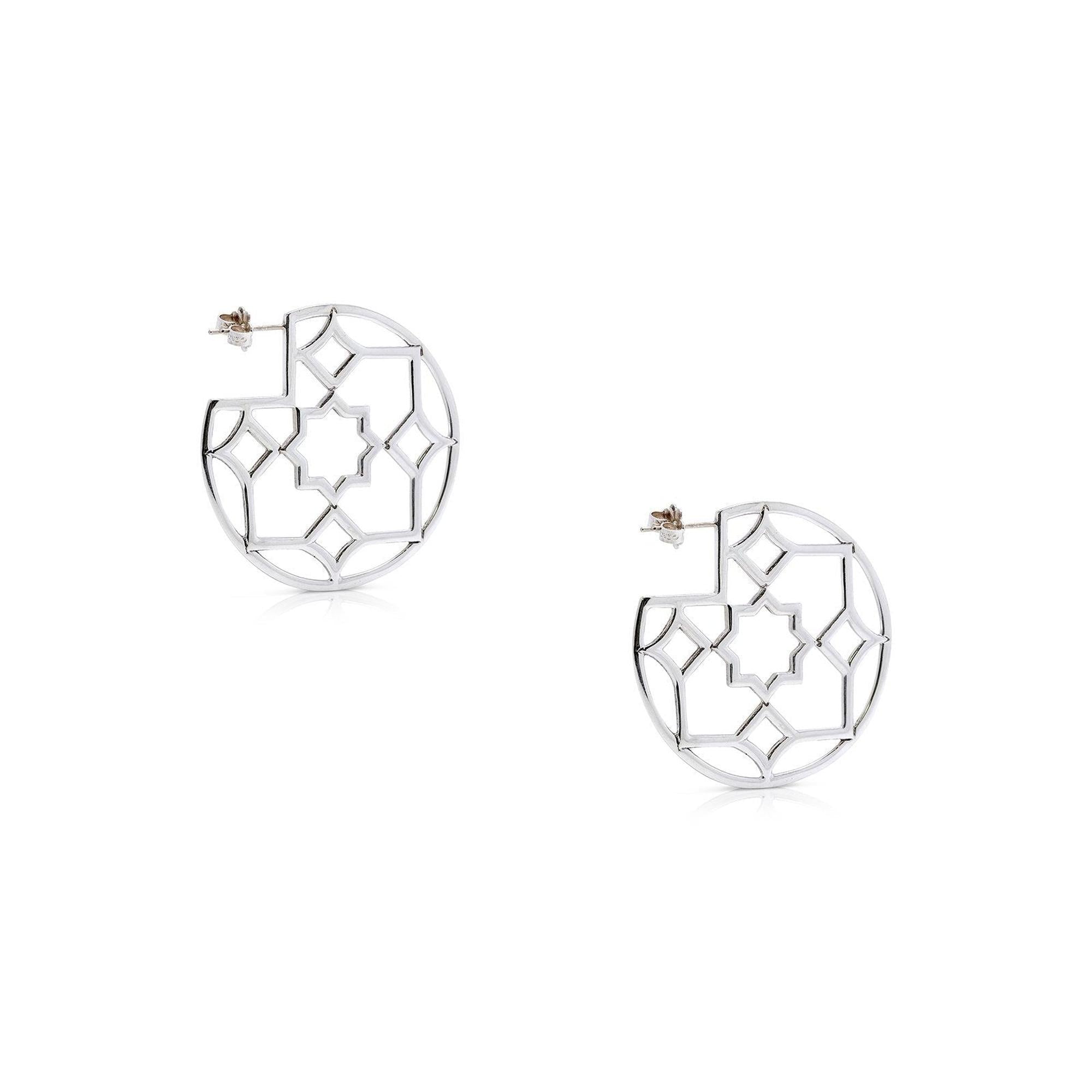 Tiffany & Co. Paloma Picasso Zellige Hoop Earrings