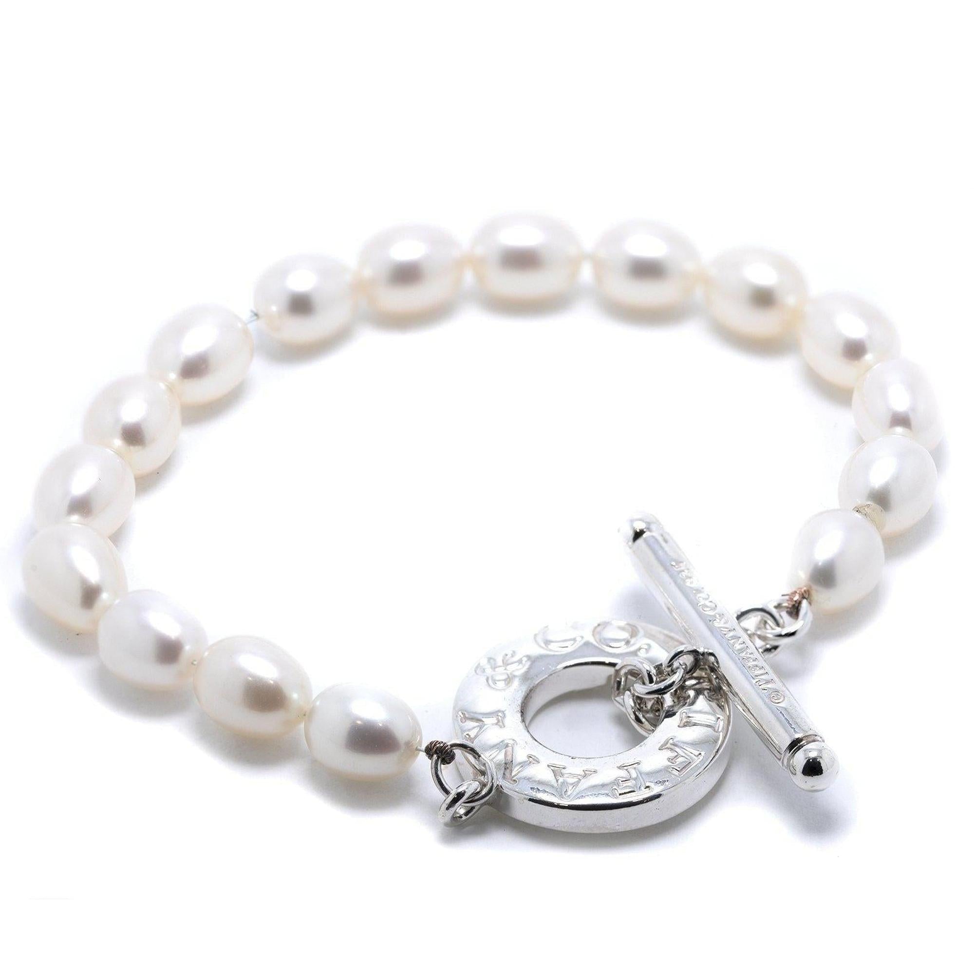 Tiffany & Co. Pearl Toggle Bracelet