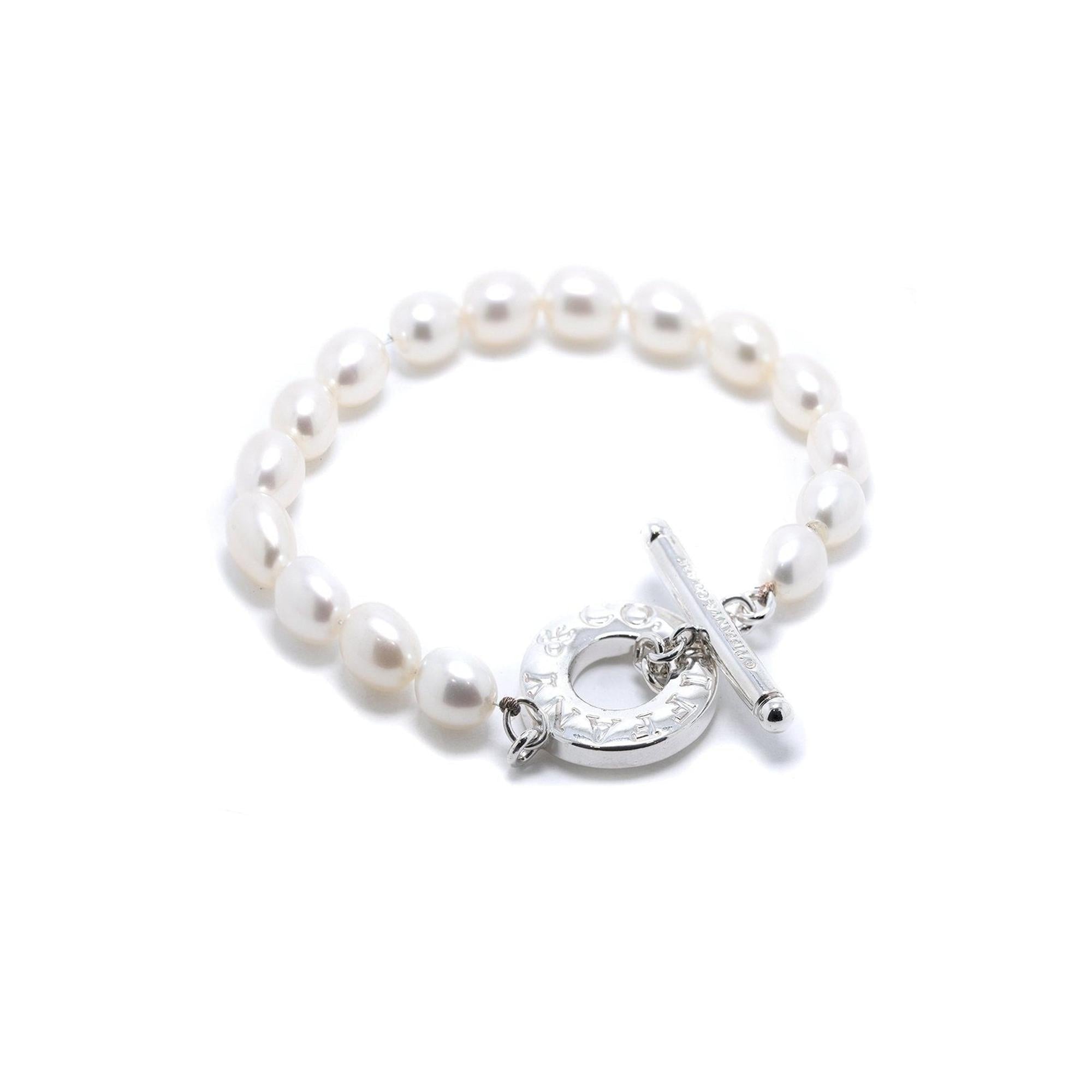 Tiffany & Co. Pearl Toggle Bracelet
