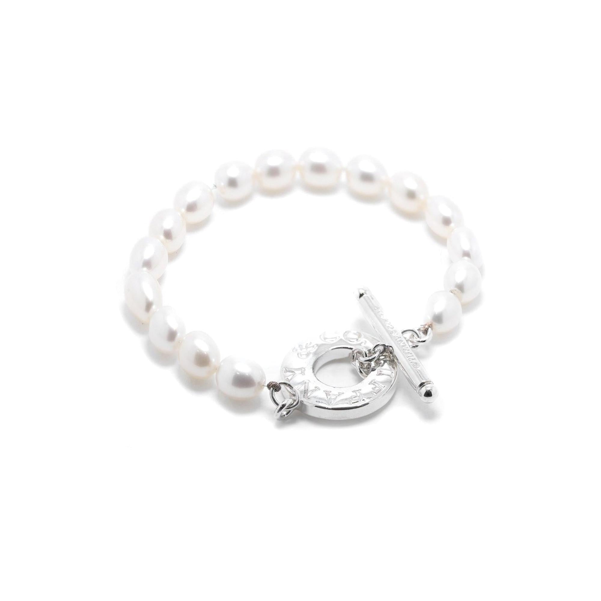 Tiffany & Co. Pearl Toggle Bracelet